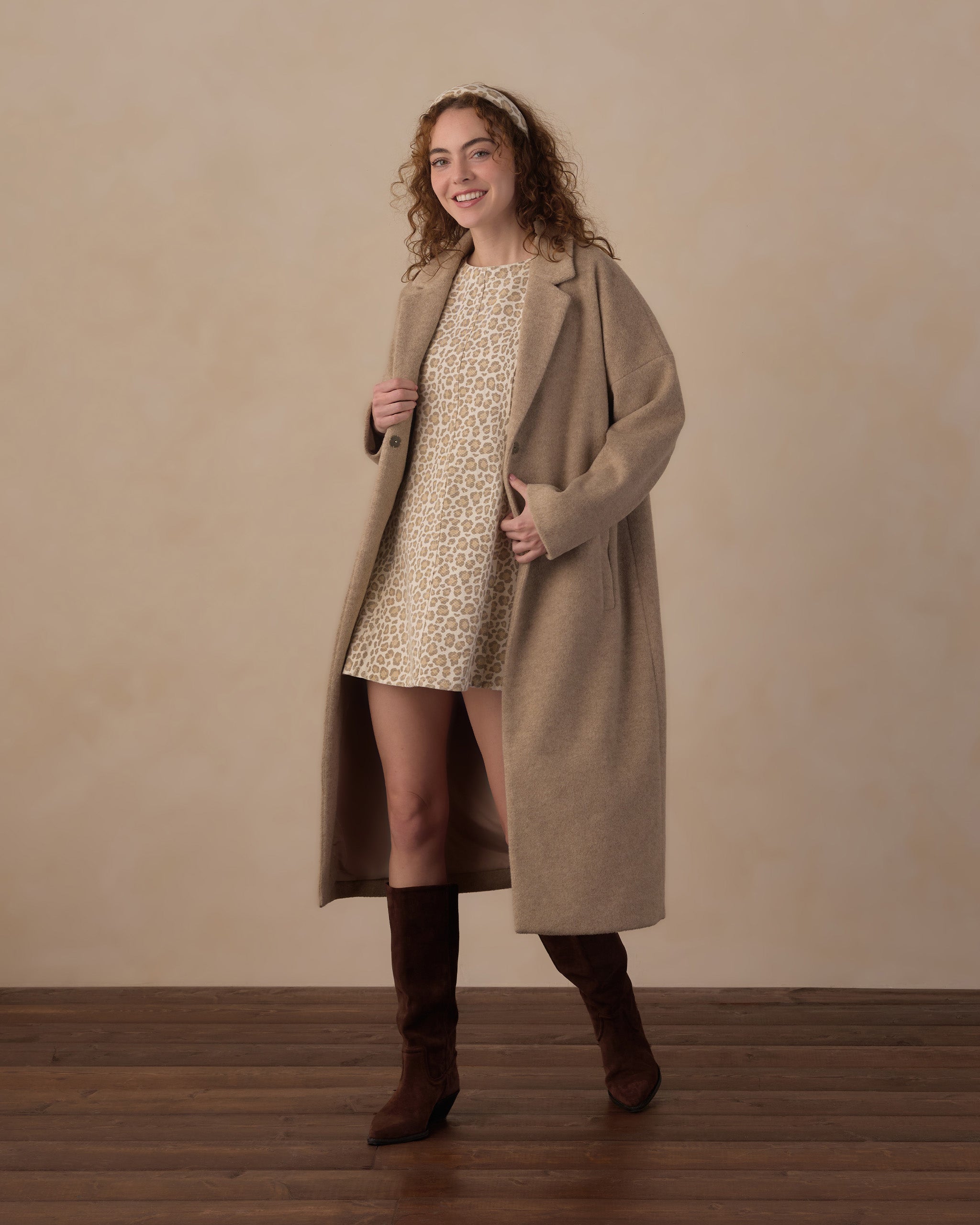 Women's Presley Longline Coat Stone - Rylee + Cru | Kids Clothes | Trendy Baby Clothes | Modern Infant Outfits |