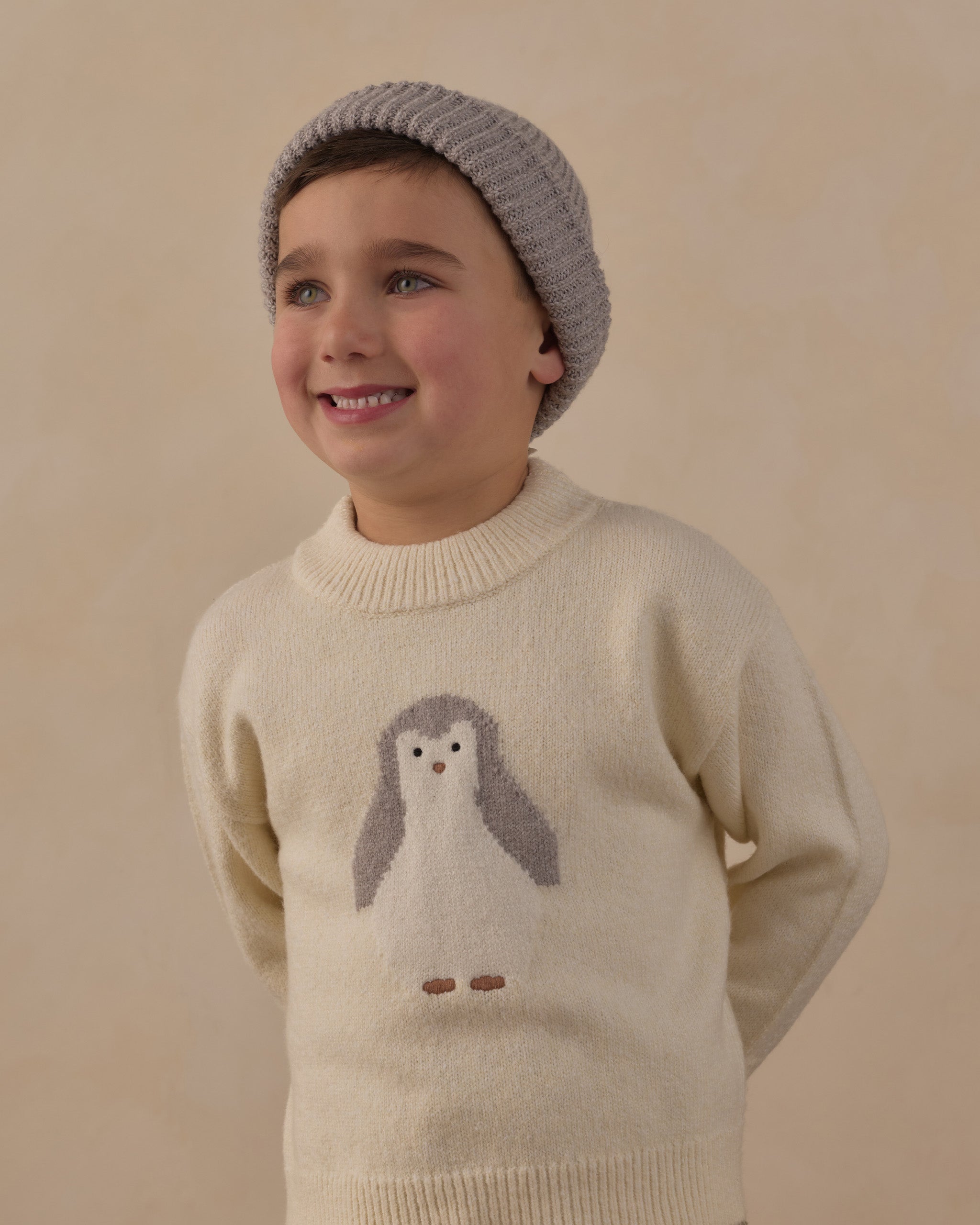 Reagan Sweater Penguin - Rylee + Cru | Kids Clothes | Trendy Baby Clothes | Modern Infant Outfits |