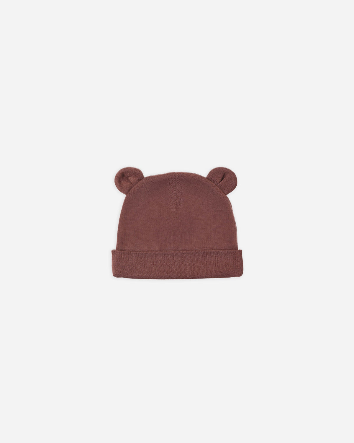 Baby Bear Beanie Black Cherry - Rylee + Cru | Kids Clothes | Trendy Baby Clothes | Modern Infant Outfits |
