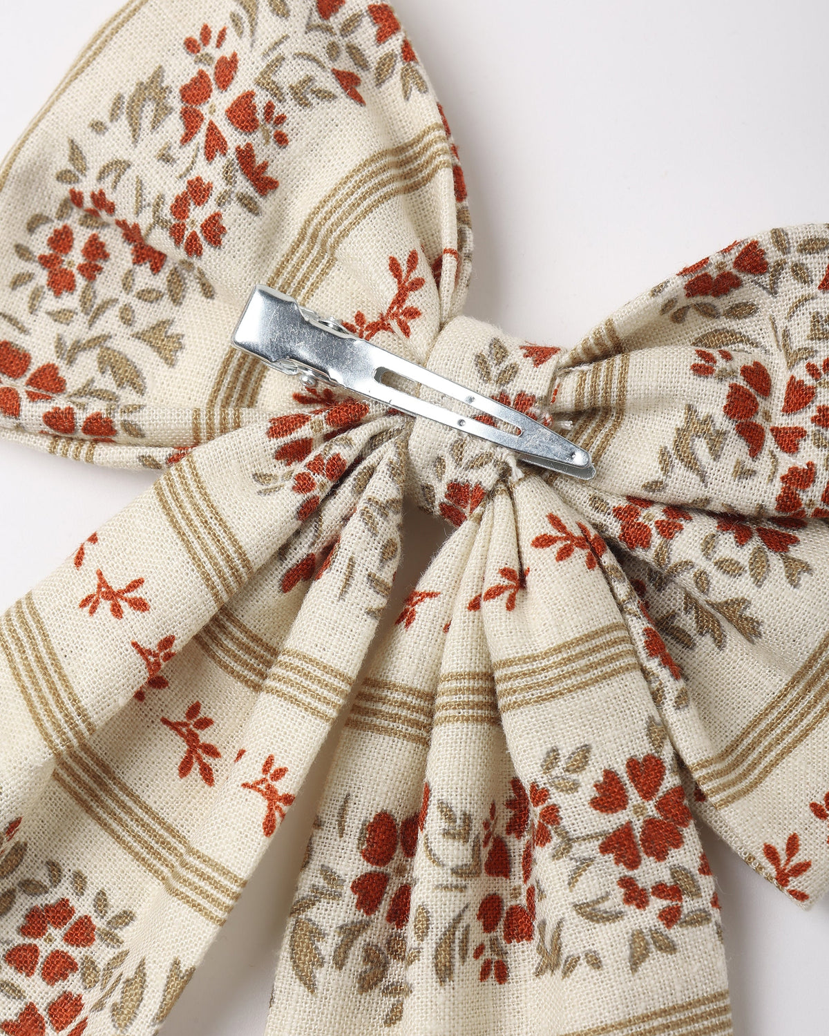Oversized Bow Floral Stripe - Rylee + Cru | Kids Clothes | Trendy Baby Clothes | Modern Infant Outfits |