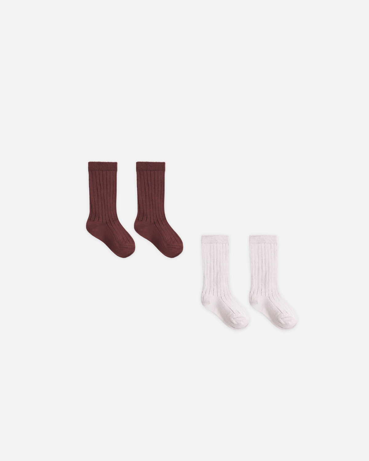 Socks Set Black Cherry, Lilac Mist - Rylee + Cru | Kids Clothes | Trendy Baby Clothes | Modern Infant Outfits |