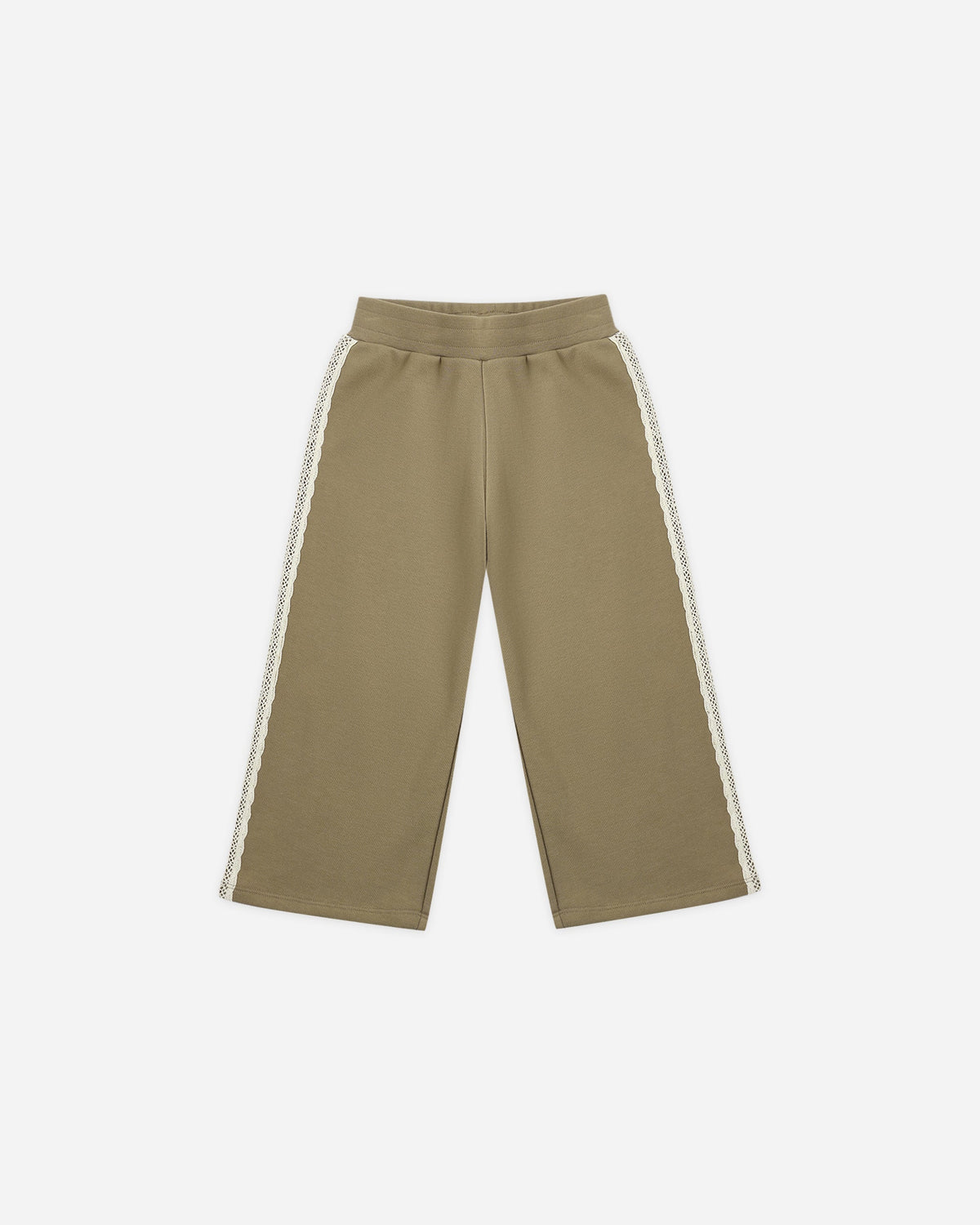 Wide Leg Sweatpant Olive - Rylee + Cru | Kids Clothes | Trendy Baby Clothes | Modern Infant Outfits |
