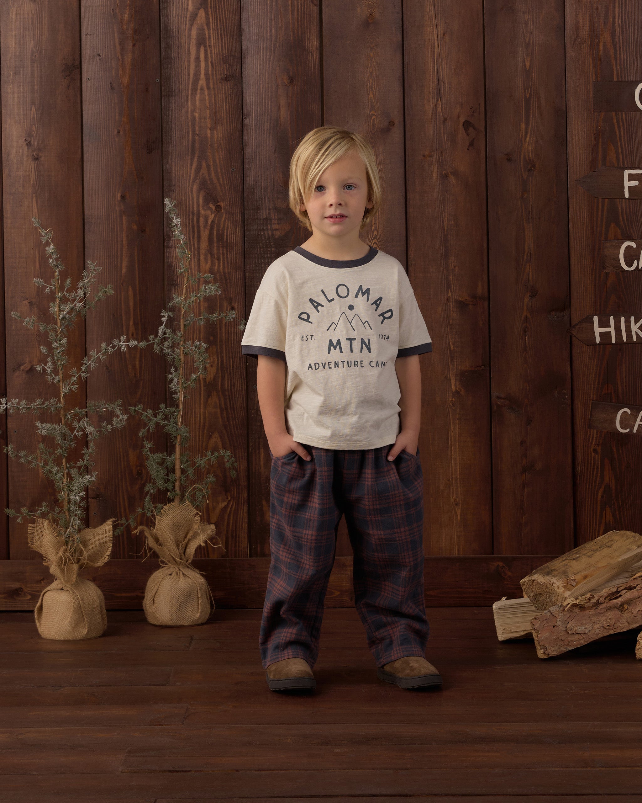 Ringer Tee Palomar Mountain - Rylee + Cru | Kids Clothes | Trendy Baby Clothes | Modern Infant Outfits |