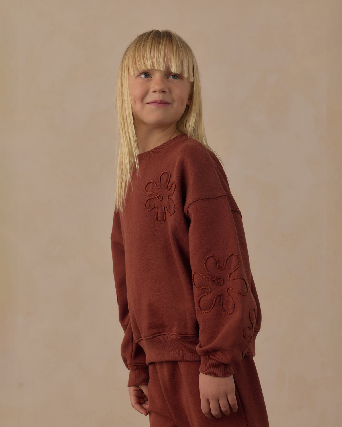Pouch Pocket Crew Brick - Rylee + Cru | Kids Clothes | Trendy Baby Clothes | Modern Infant Outfits |