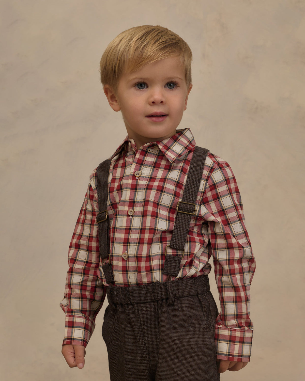 Harrison Button Down Holiday Tartan