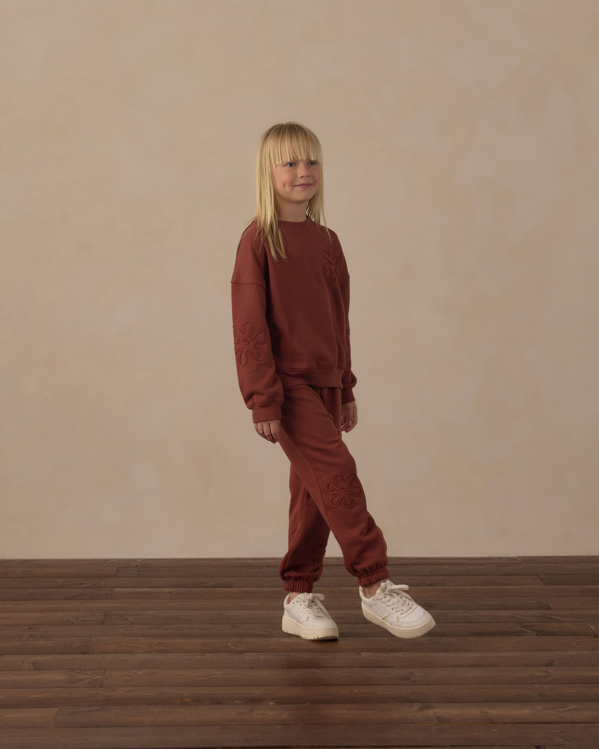 Pouch Pocket Crew Brick - Rylee + Cru | Kids Clothes | Trendy Baby Clothes | Modern Infant Outfits |