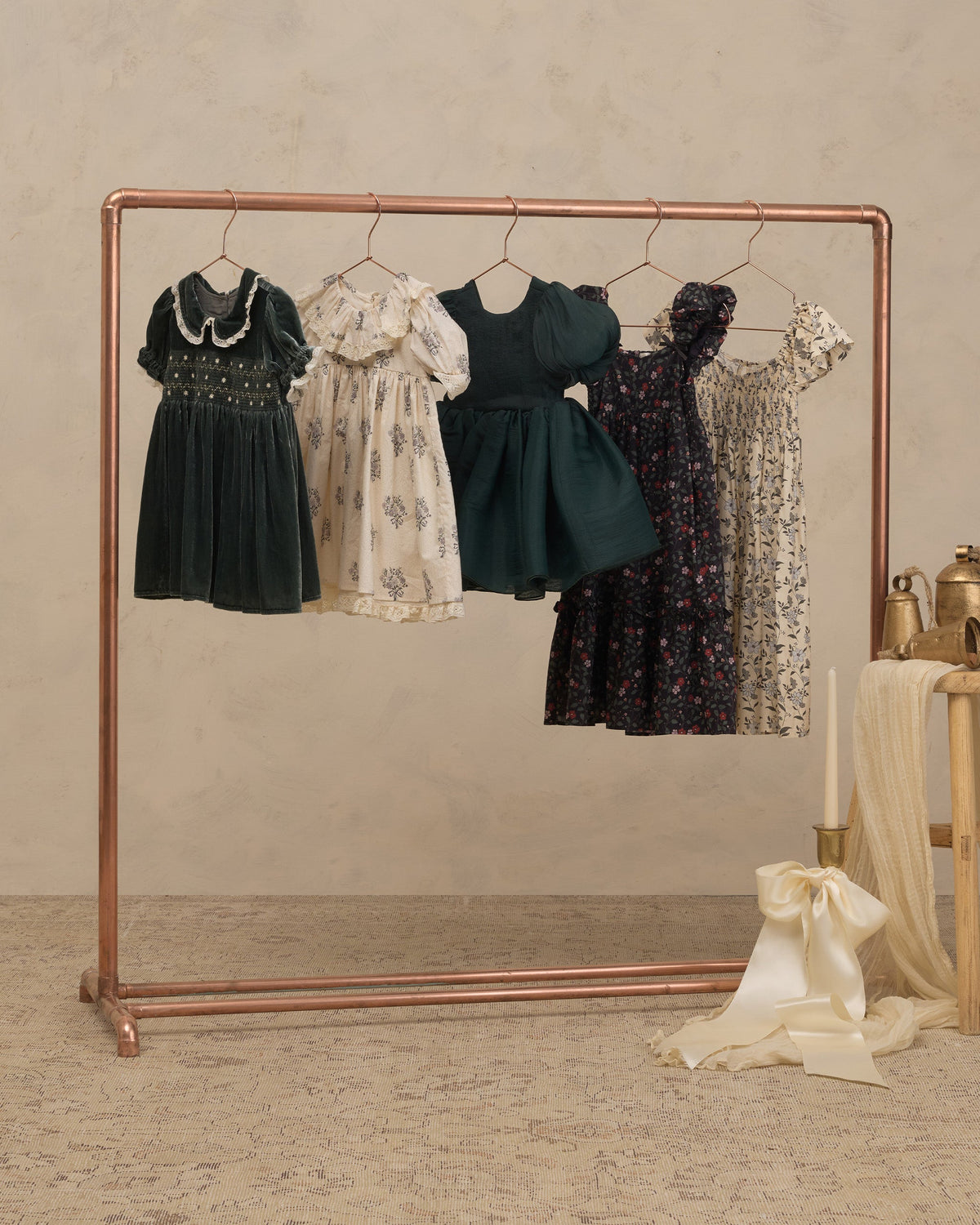 Hazel Dress Green Magnolia