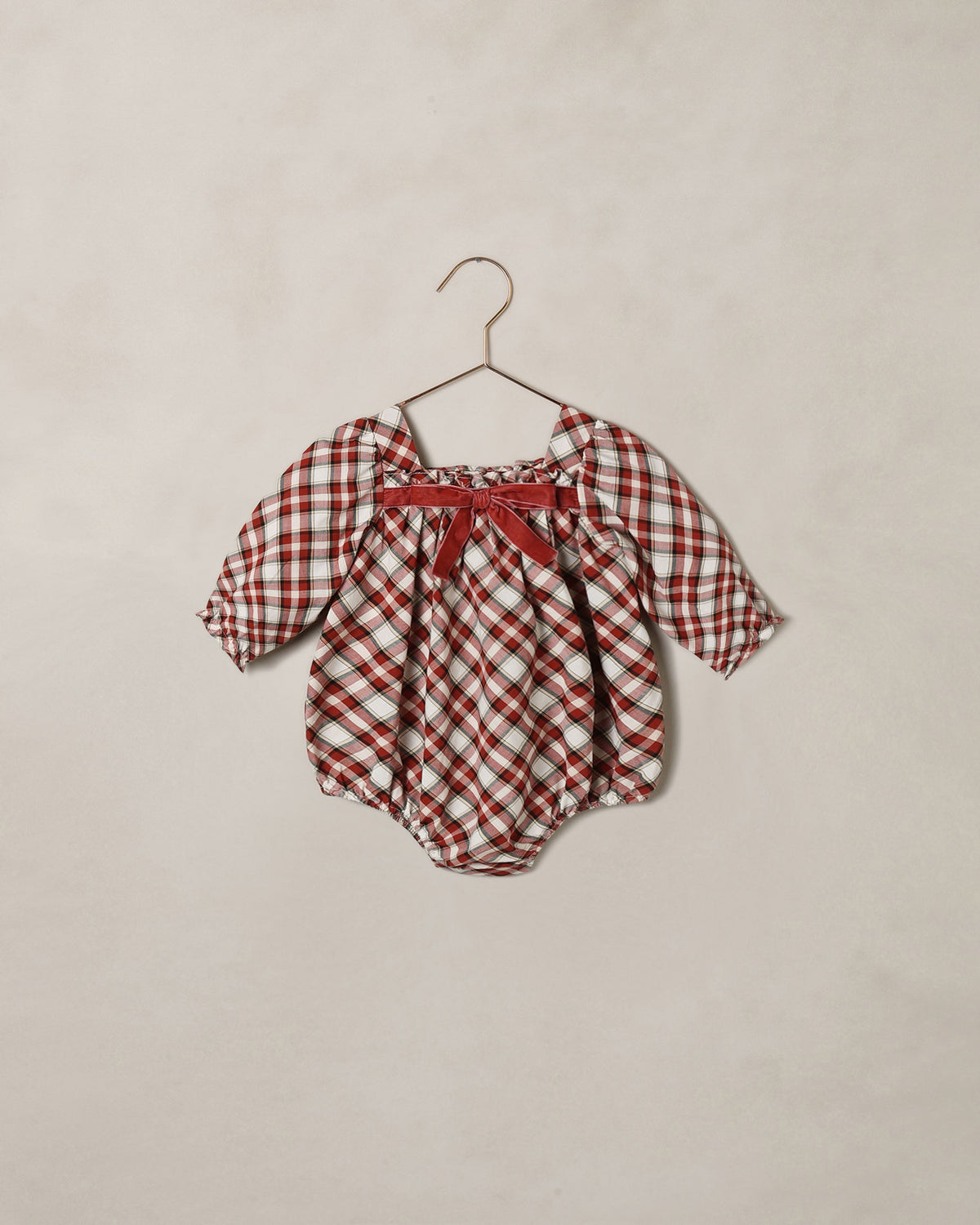 Annette Romper Holiday Tartan