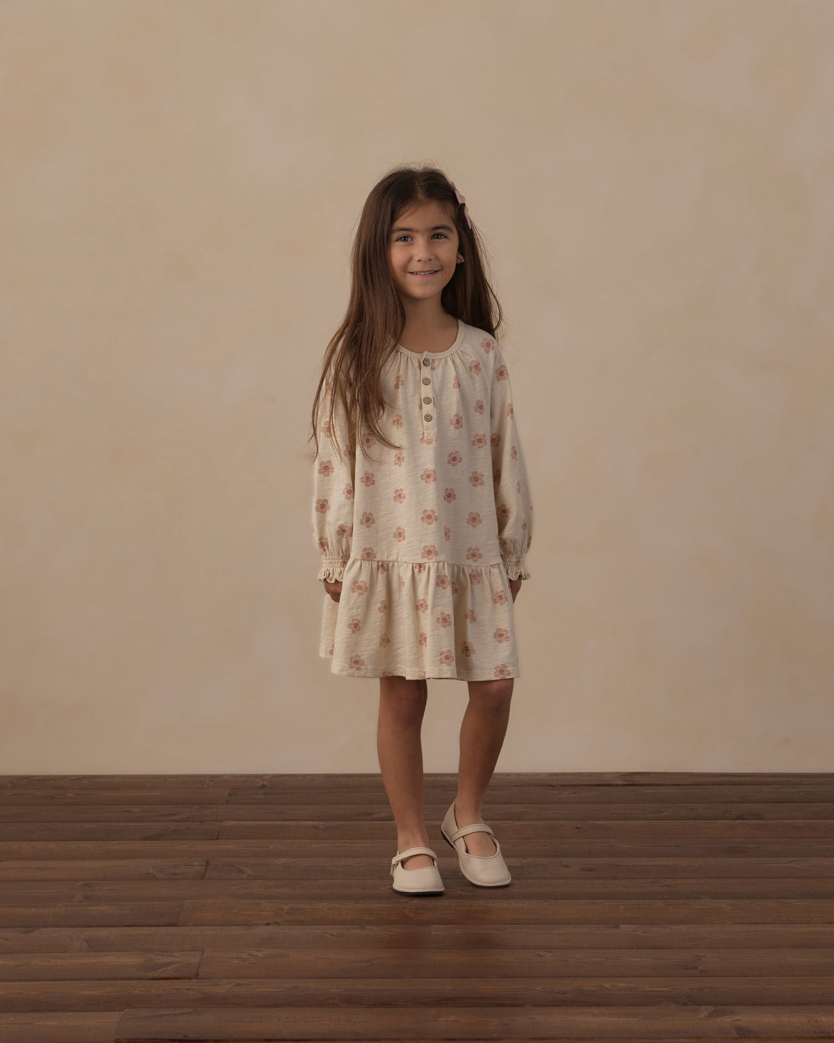 Swing Dress Pink Daisies - Rylee + Cru | Kids Clothes | Trendy Baby Clothes | Modern Infant Outfits |