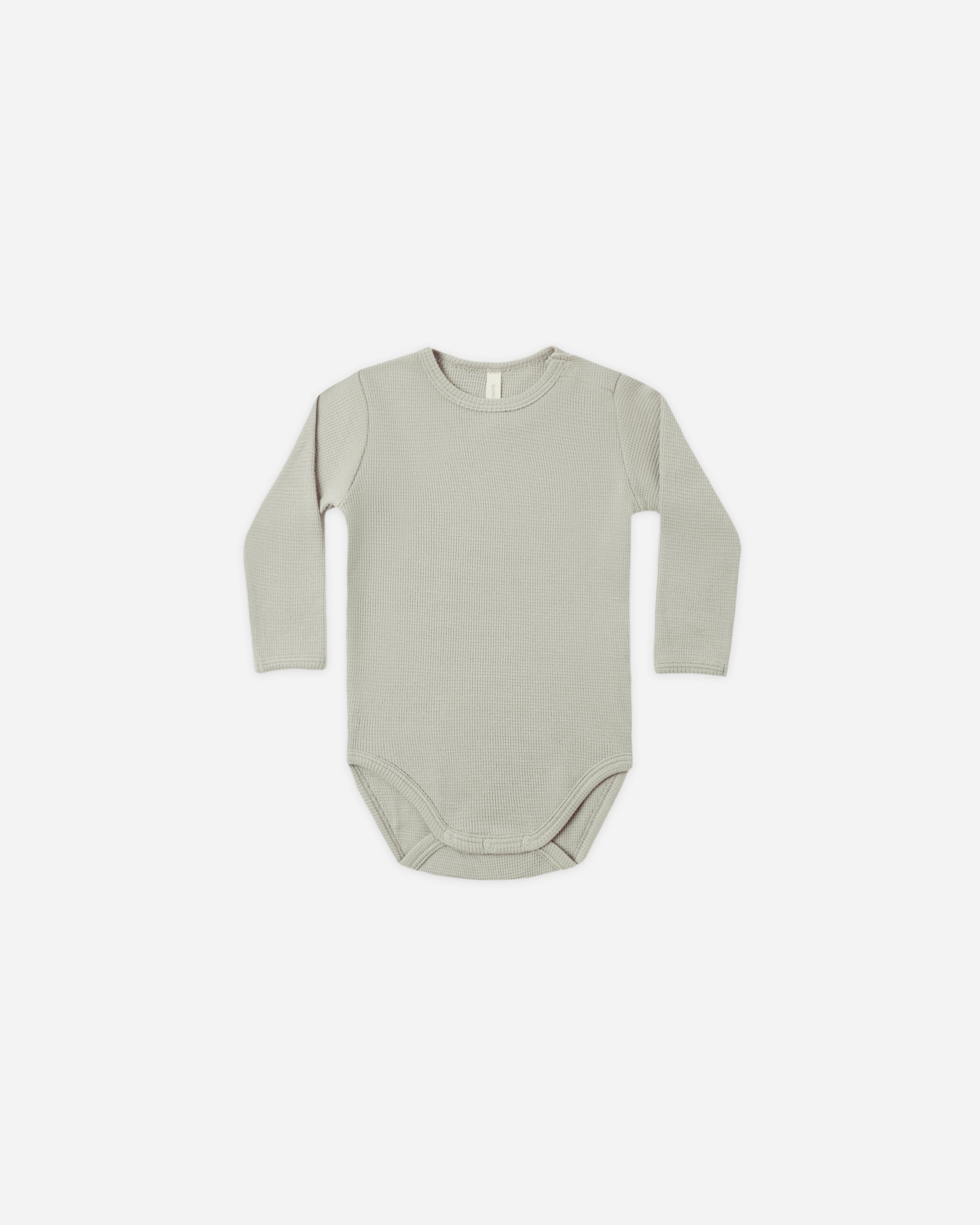 Waffle Long Sleeve Bodysuit Laurel - Rylee + Cru | Kids Clothes | Trendy Baby Clothes | Modern Infant Outfits |