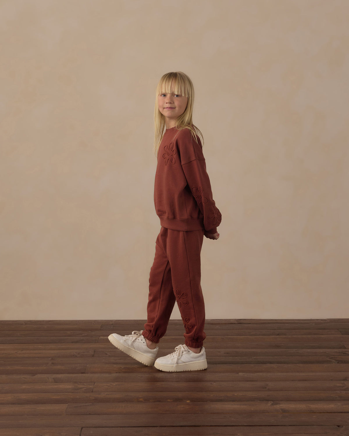 Pouch Pocket Crew Brick - Rylee + Cru | Kids Clothes | Trendy Baby Clothes | Modern Infant Outfits |