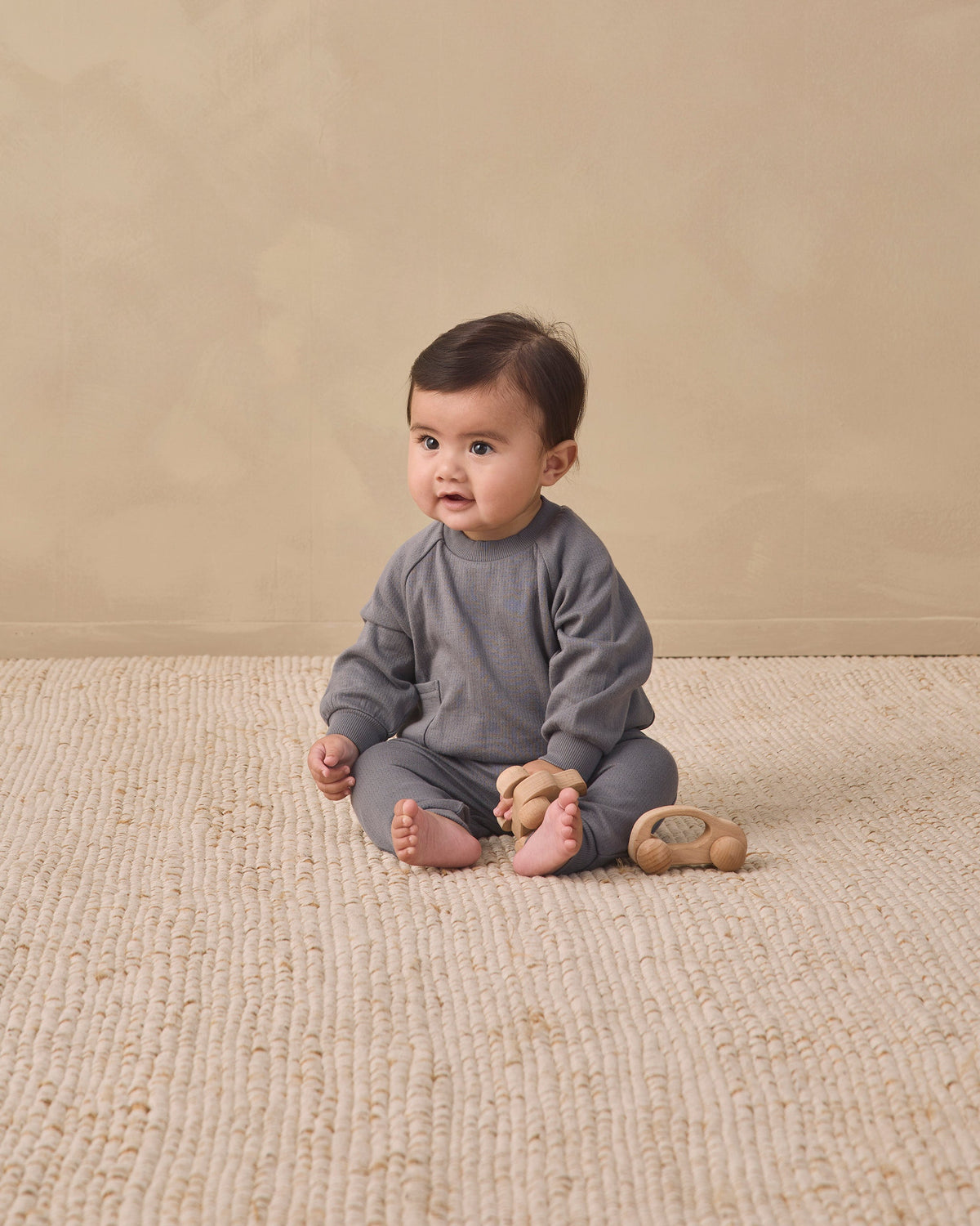 Pocket Sweatshirt Midnight - Rylee + Cru | Kids Clothes | Trendy Baby Clothes | Modern Infant Outfits |