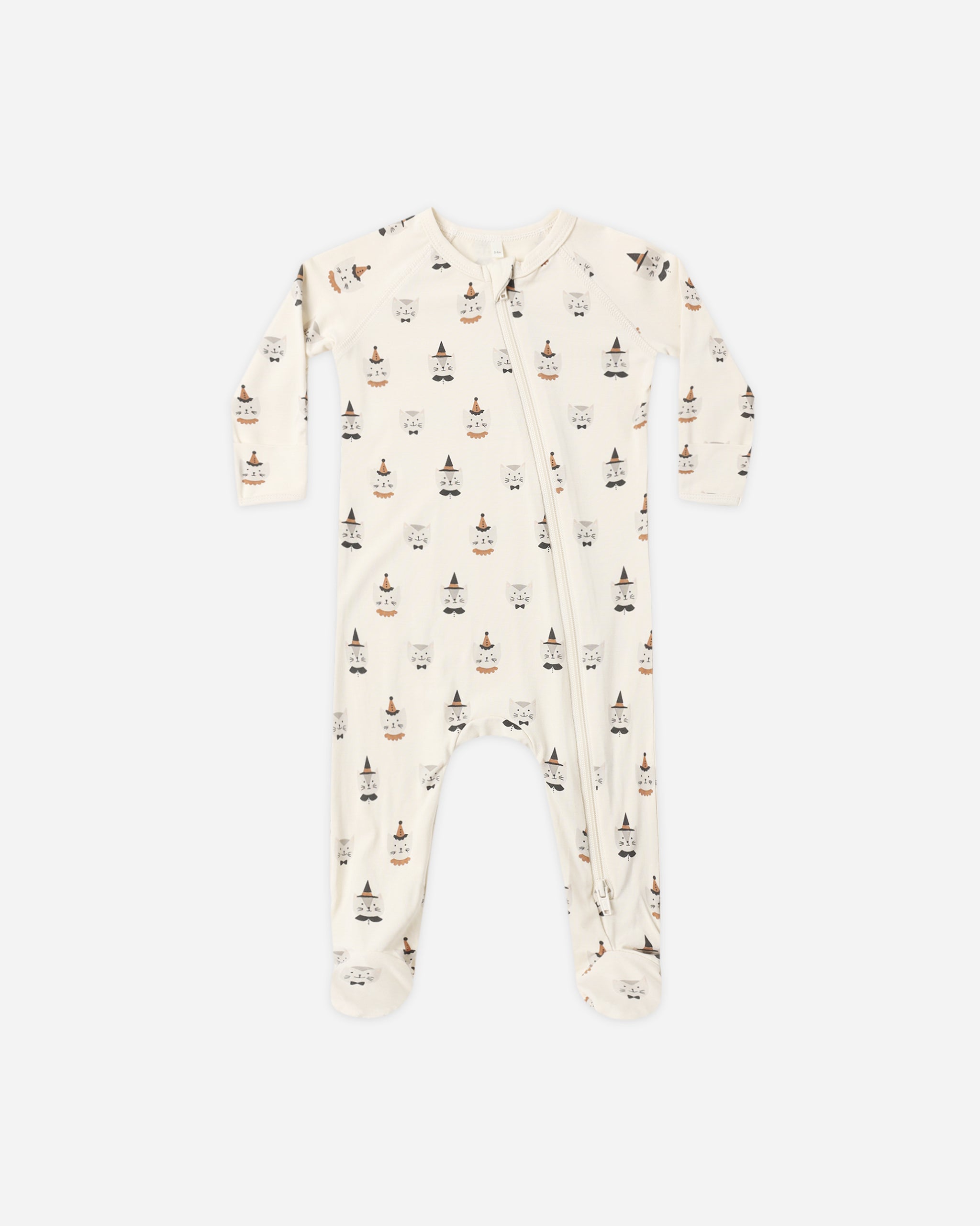 Bamboo Zip Footie Costume Kittens - Rylee + Cru | Kids Clothes | Trendy Baby Clothes | Modern Infant Outfits |