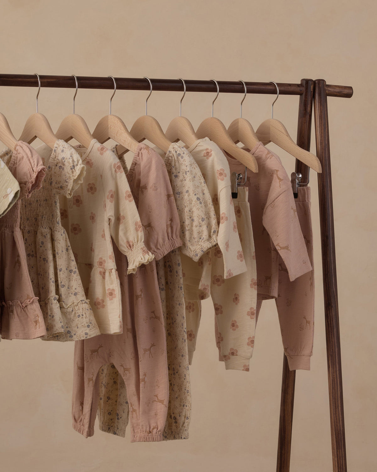 Sage Jumpsuit Fawns - Rylee + Cru | Kids Clothes | Trendy Baby Clothes | Modern Infant Outfits |