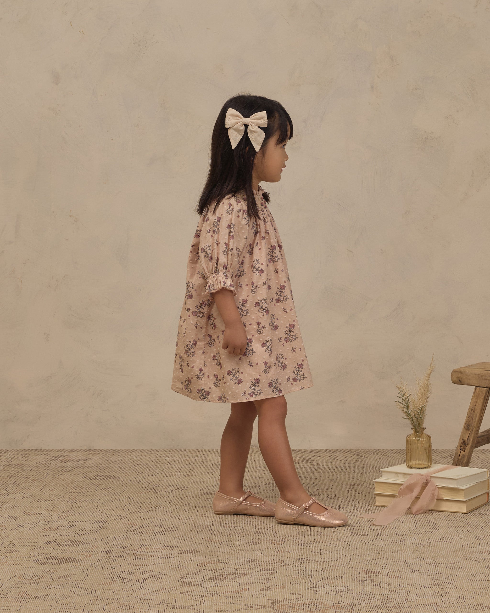 Maddie Dress French Floral - Rylee + Cru | Kids Clothes | Trendy Baby Clothes | Modern Infant Outfits |