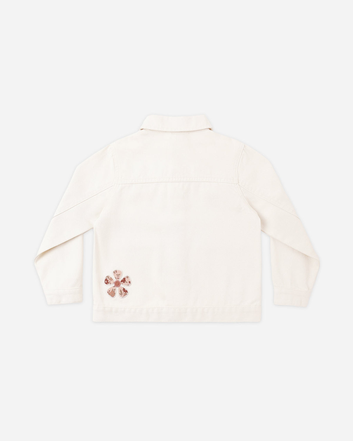 Denim Chore Coat Daisy Patches - Rylee + Cru | Kids Clothes | Trendy Baby Clothes | Modern Infant Outfits |