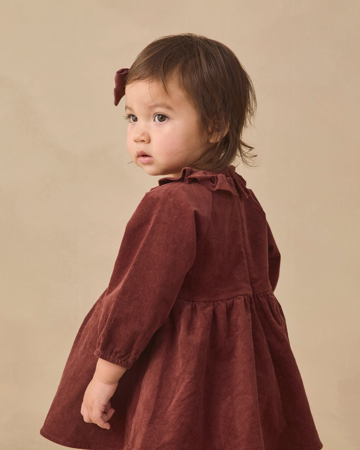 Simone Dress Black Cherry - Rylee + Cru | Kids Clothes | Trendy Baby Clothes | Modern Infant Outfits |