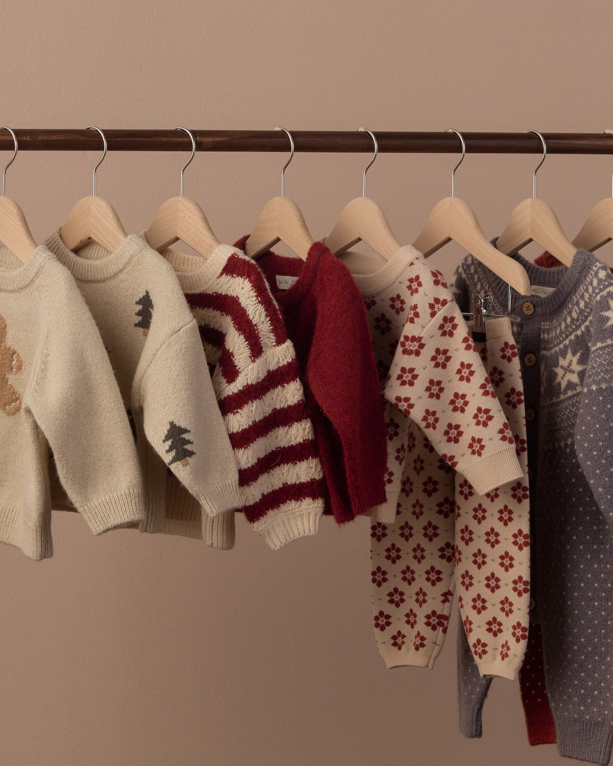 Aspen Sweater Ruby Stripe - Rylee + Cru | Kids Clothes | Trendy Baby Clothes | Modern Infant Outfits |