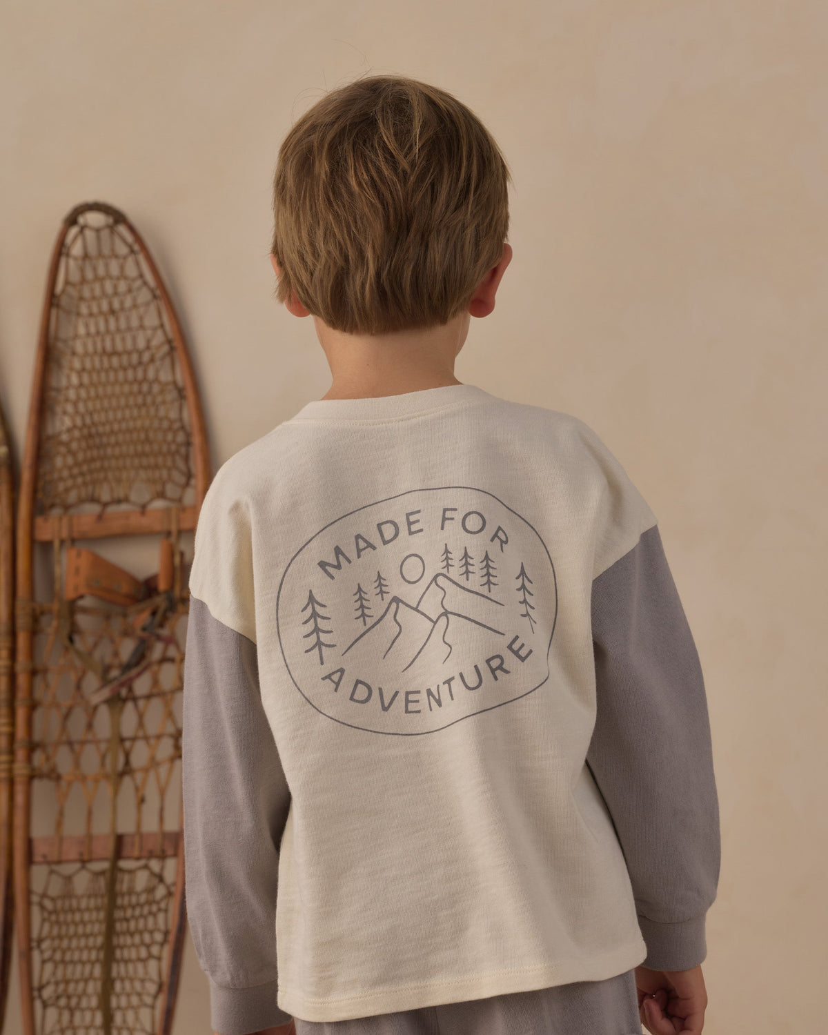 Relaxed Long Sleeve Henley Made For Adventure - Rylee + Cru | Kids Clothes | Trendy Baby Clothes | Modern Infant Outfits |
