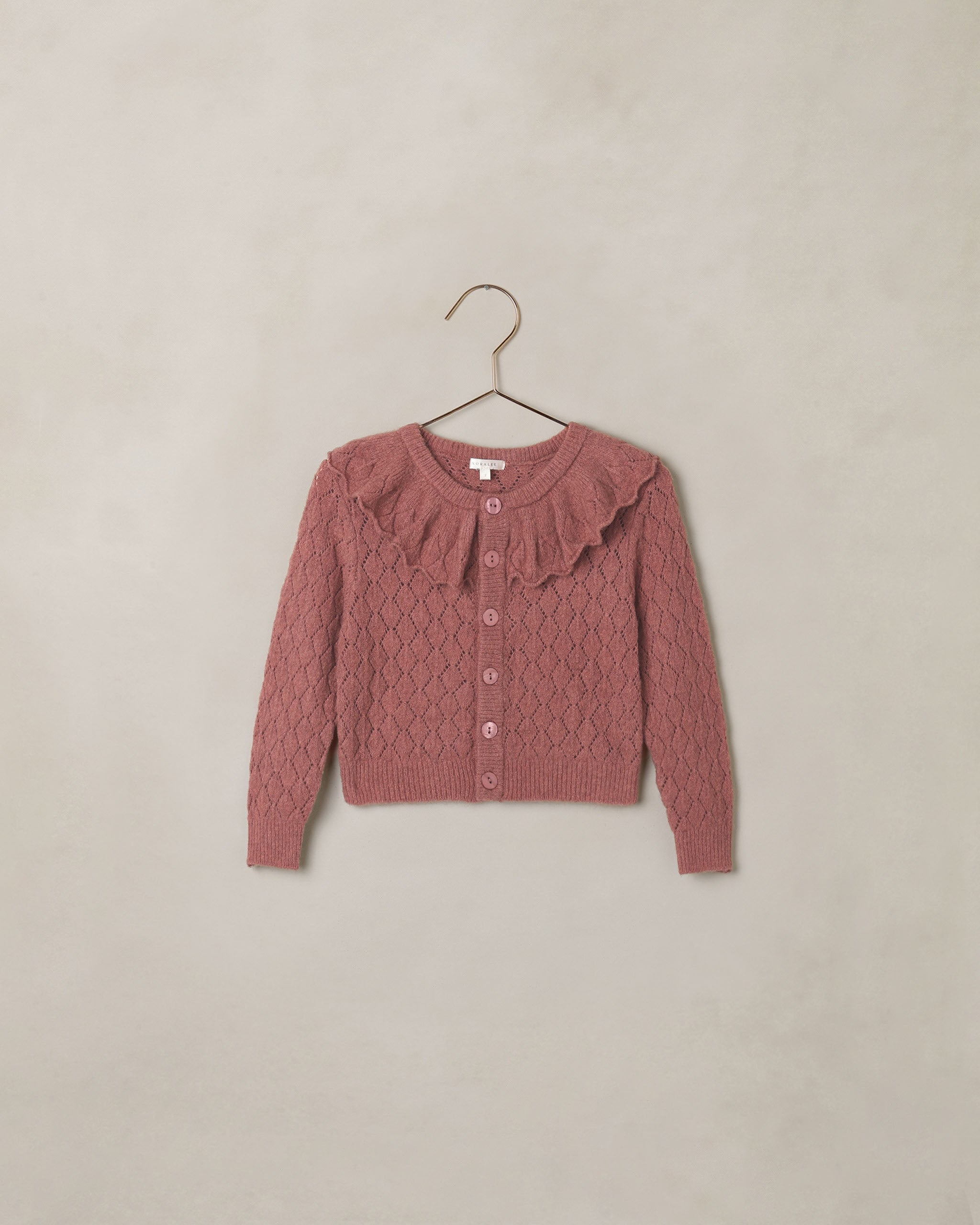 Ruffle Cardigan Sweater Spice - Rylee + Cru | Kids Clothes | Trendy Baby Clothes | Modern Infant Outfits |