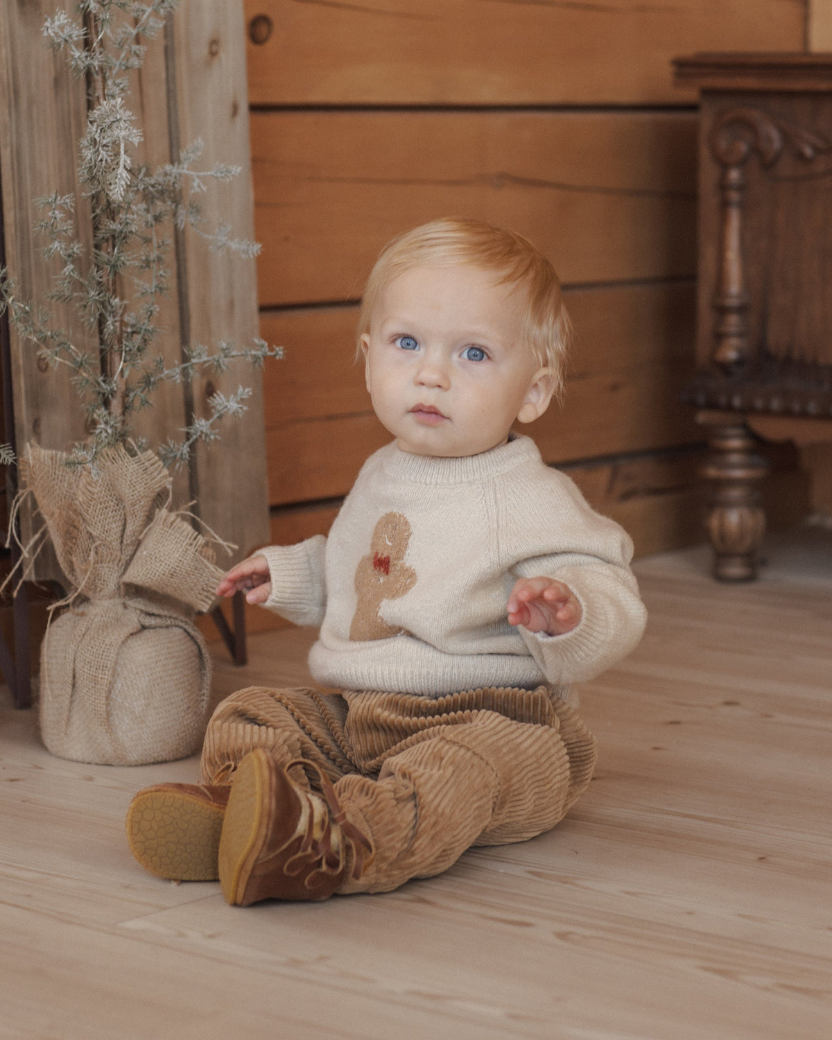 Lucian Pant Toffee - Rylee + Cru | Kids Clothes | Trendy Baby Clothes | Modern Infant Outfits |