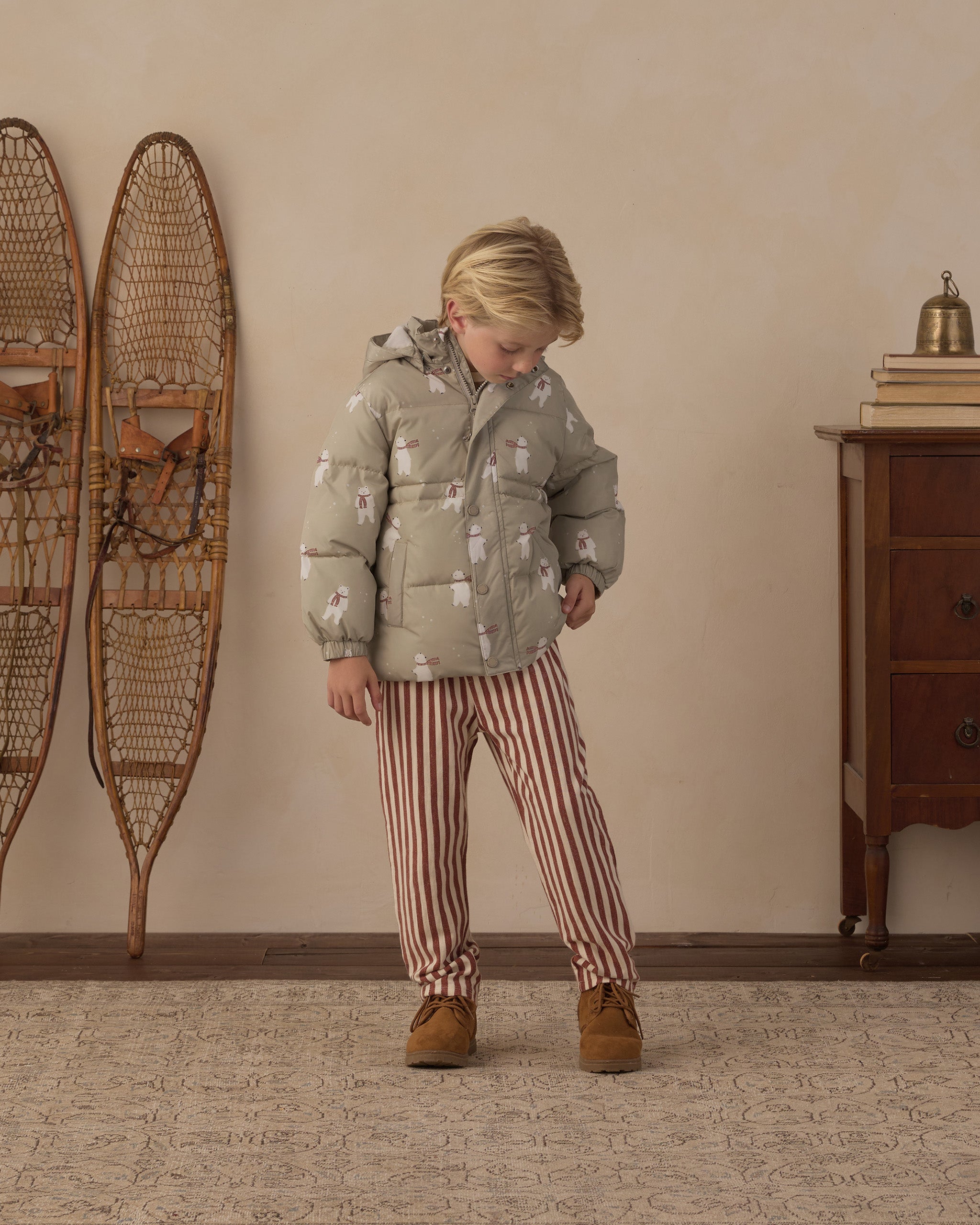 Rory Pant Brick Stripe - Rylee + Cru | Kids Clothes | Trendy Baby Clothes | Modern Infant Outfits |