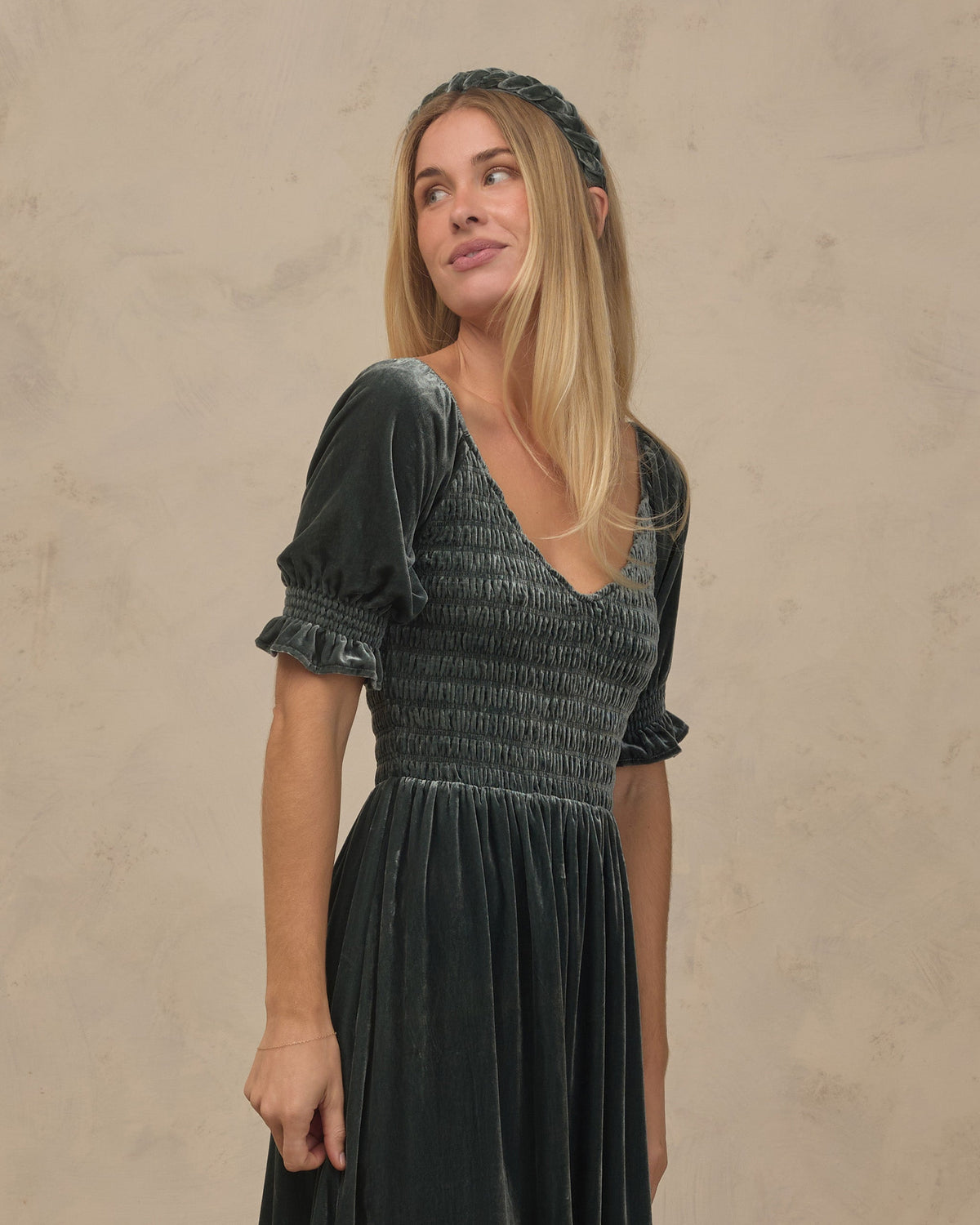 Women's Adele Dress Green