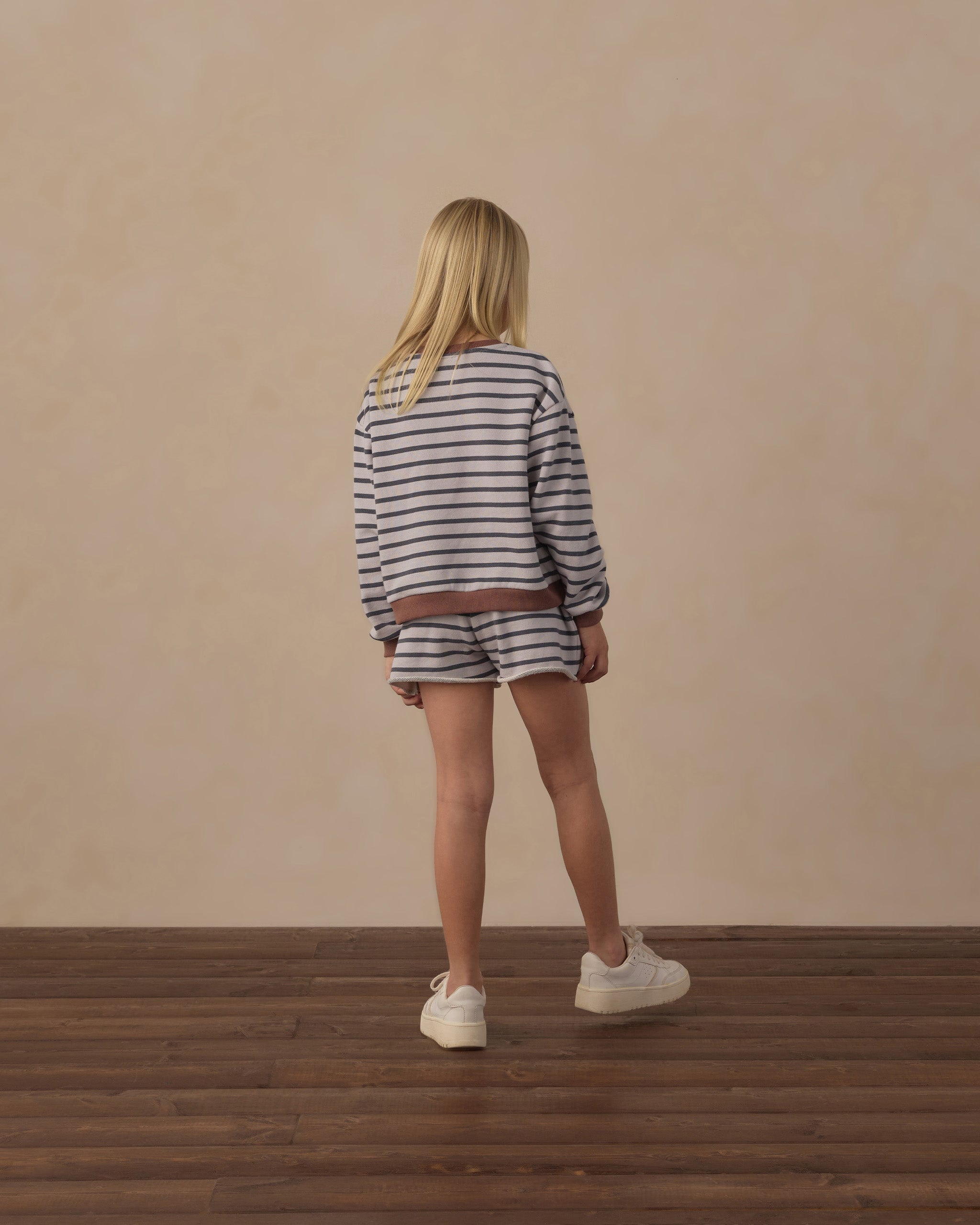 Legend Sweatshirt Midnight Stripe - Rylee + Cru | Kids Clothes | Trendy Baby Clothes | Modern Infant Outfits |
