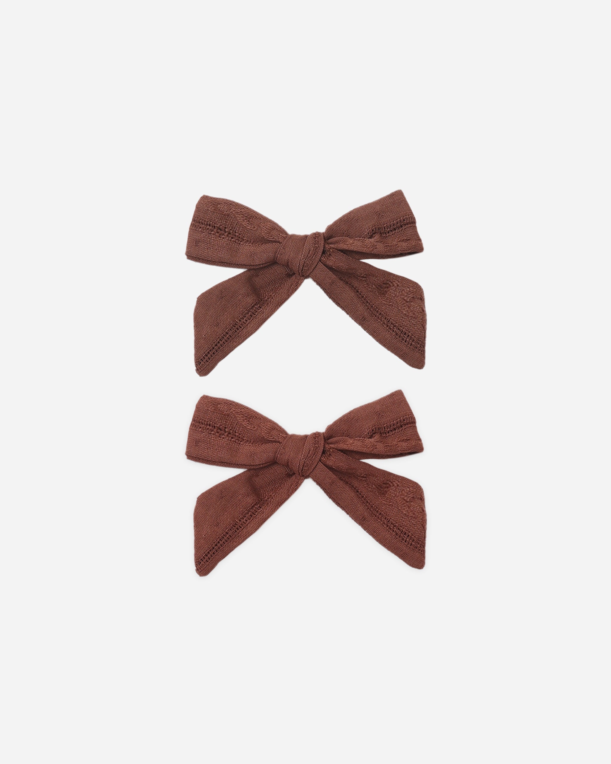 Bows, Set Of 2 Mulberry - Rylee + Cru | Kids Clothes | Trendy Baby Clothes | Modern Infant Outfits |