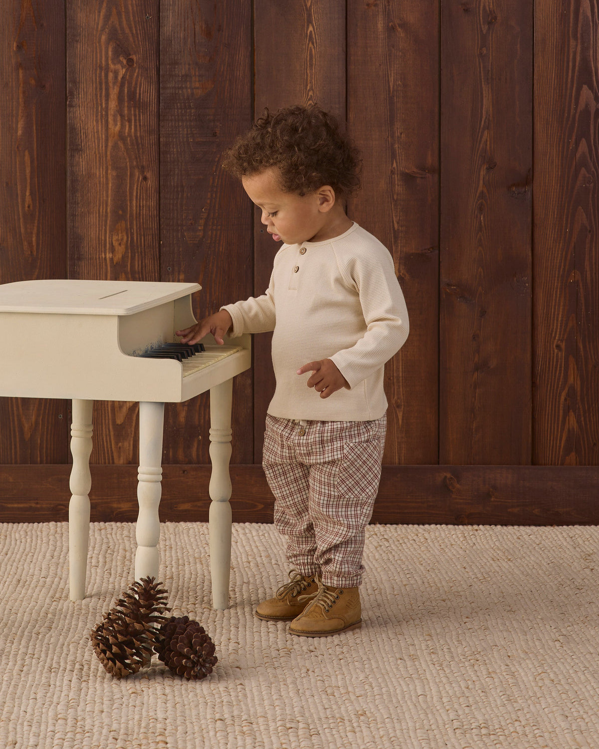 Luca Pant Christmas Plaid - Rylee + Cru | Kids Clothes | Trendy Baby Clothes | Modern Infant Outfits |