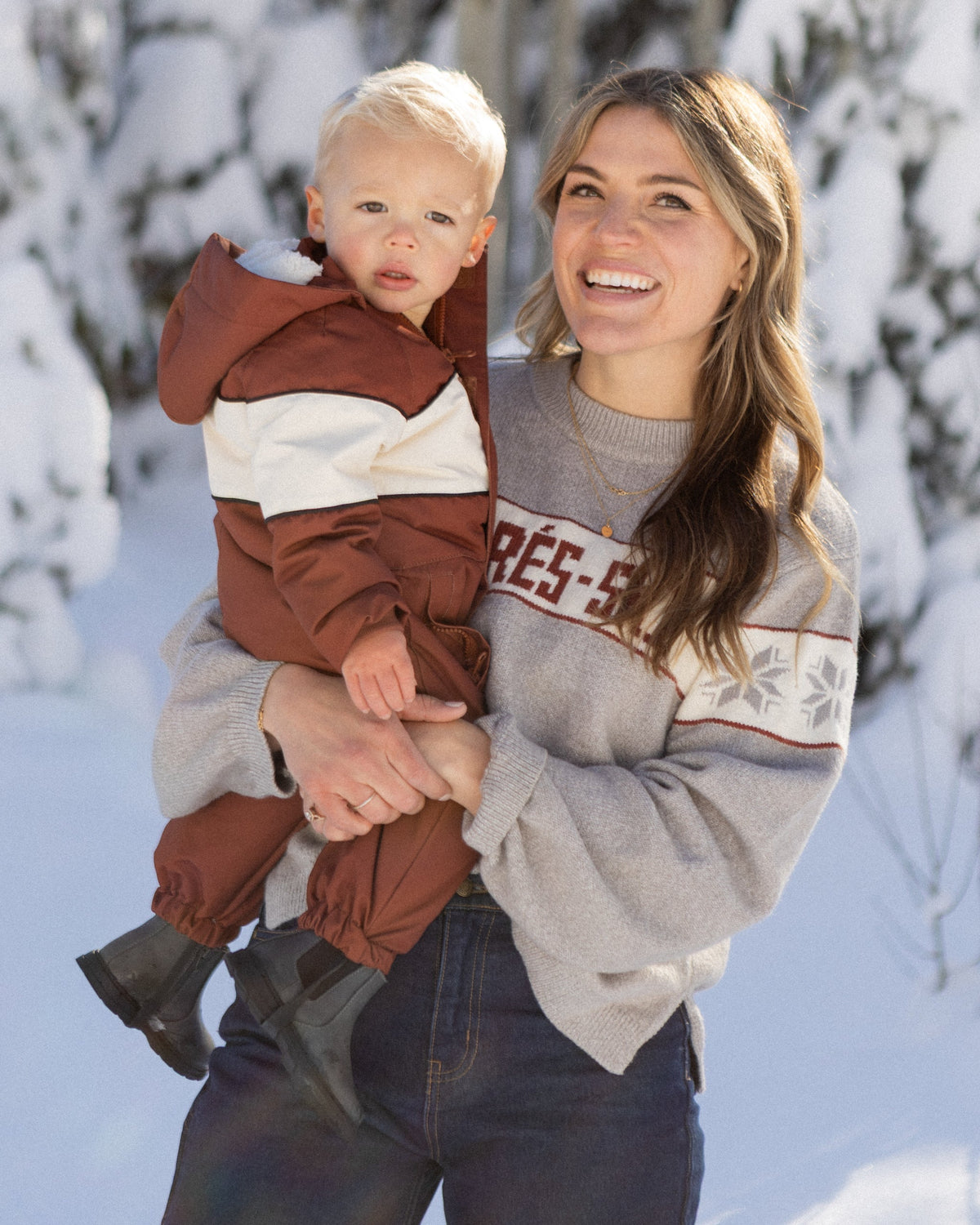 Women's Reagan Sweater Apres Ski - Rylee + Cru | Kids Clothes | Trendy Baby Clothes | Modern Infant Outfits |