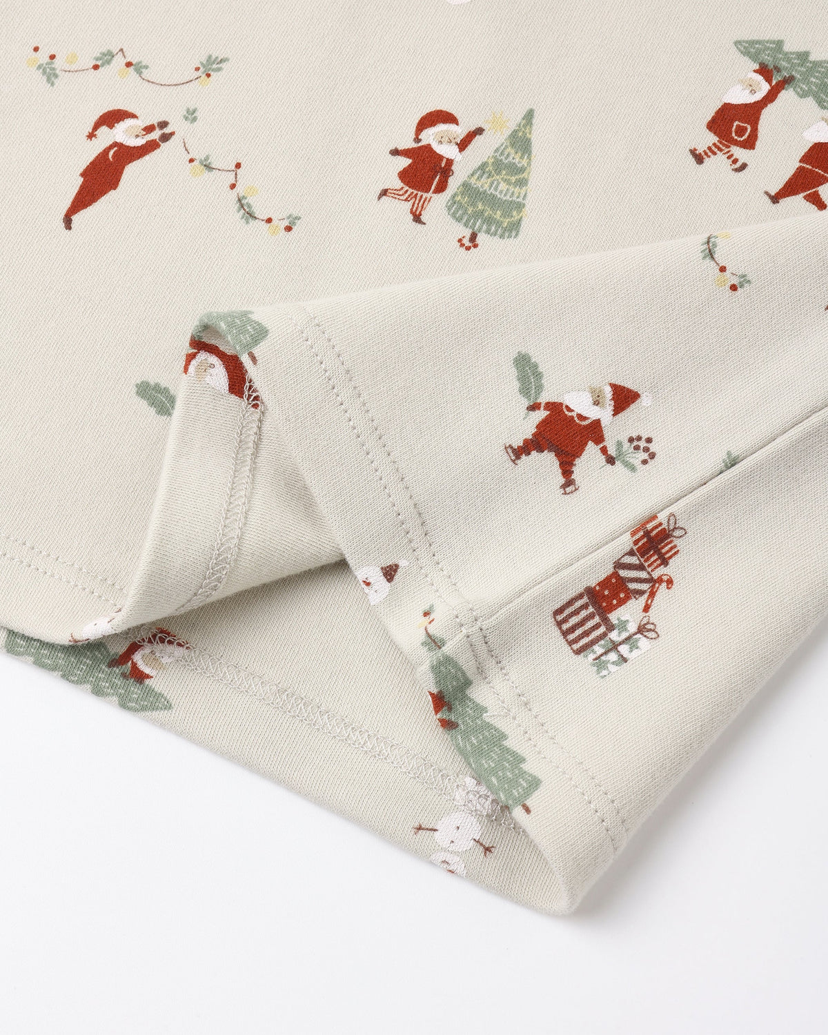 Organic Long Sleeve Pajama Set Gnome Village - Rylee + Cru | Kids Clothes | Trendy Baby Clothes | Modern Infant Outfits |