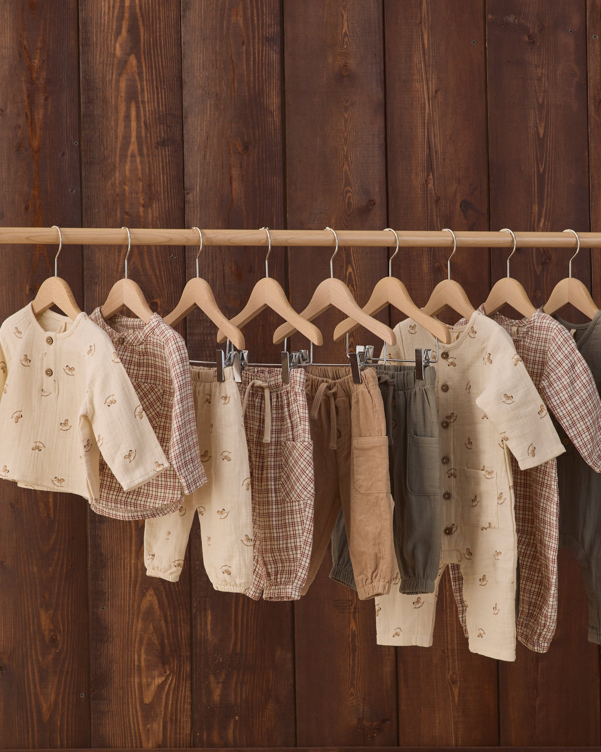 Woven Pant Rocking Horse - Rylee + Cru | Kids Clothes | Trendy Baby Clothes | Modern Infant Outfits |