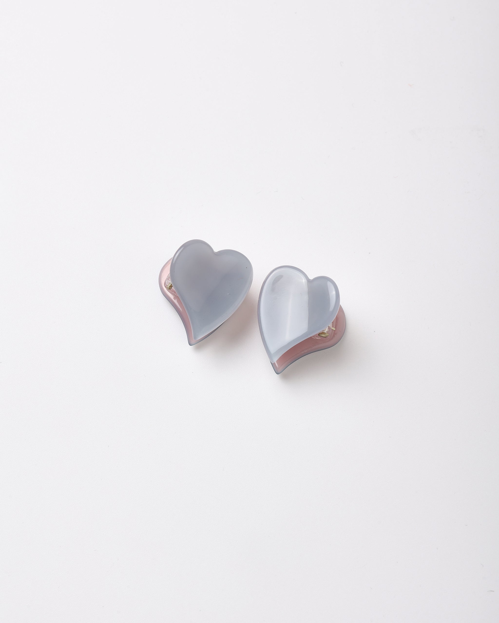 Heart Mini Clips Dusty Blue, Clay, Blush - Rylee + Cru | Kids Clothes | Trendy Baby Clothes | Modern Infant Outfits |