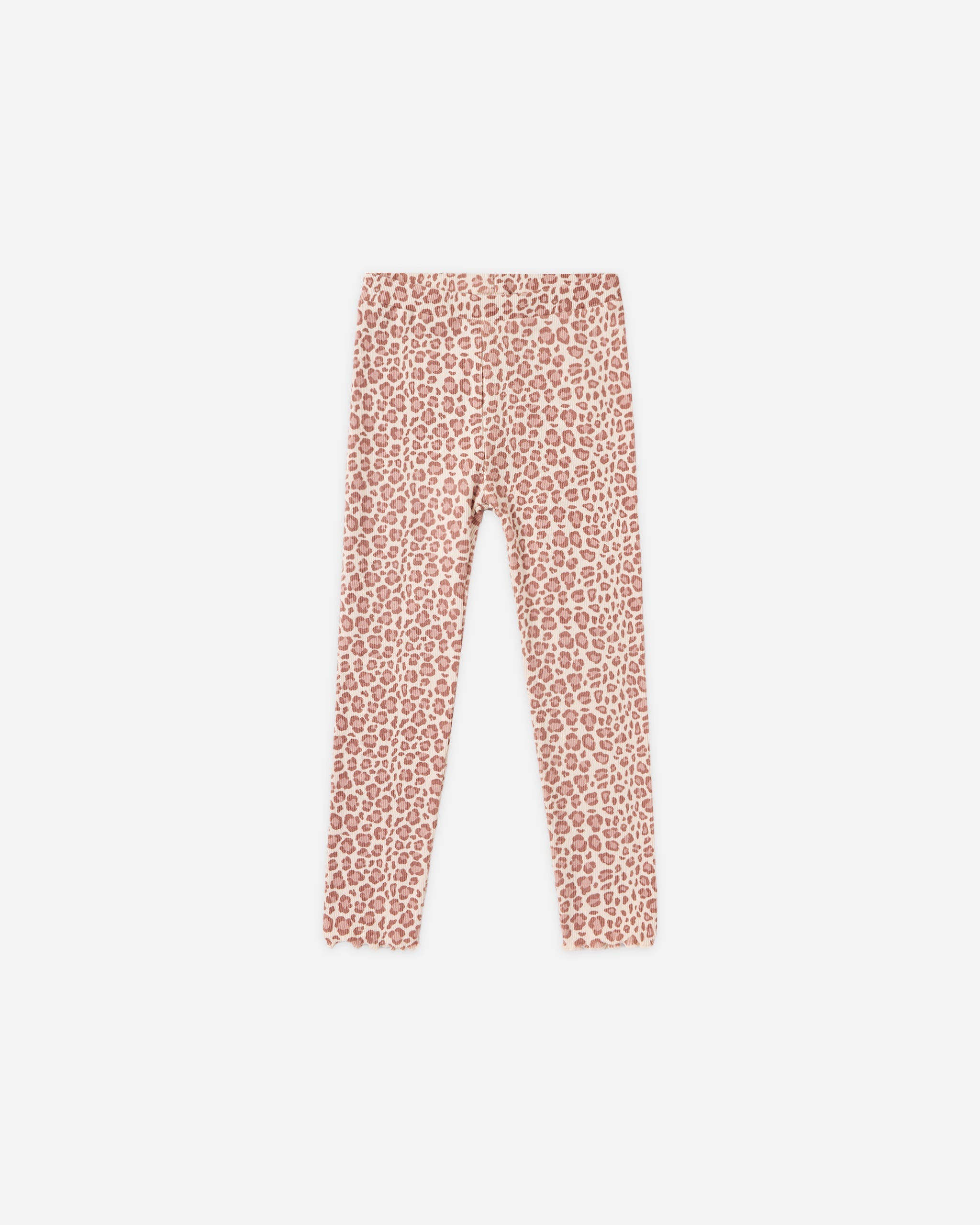 Coast Ribbed Legging Pink Leopard - Rylee + Cru | Kids Clothes | Trendy Baby Clothes | Modern Infant Outfits |