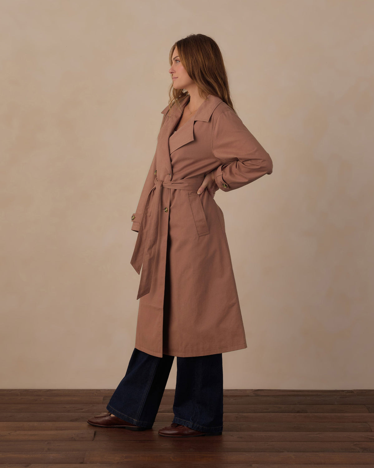 Women's Trench Coat Clay - Rylee + Cru | Kids Clothes | Trendy Baby Clothes | Modern Infant Outfits |