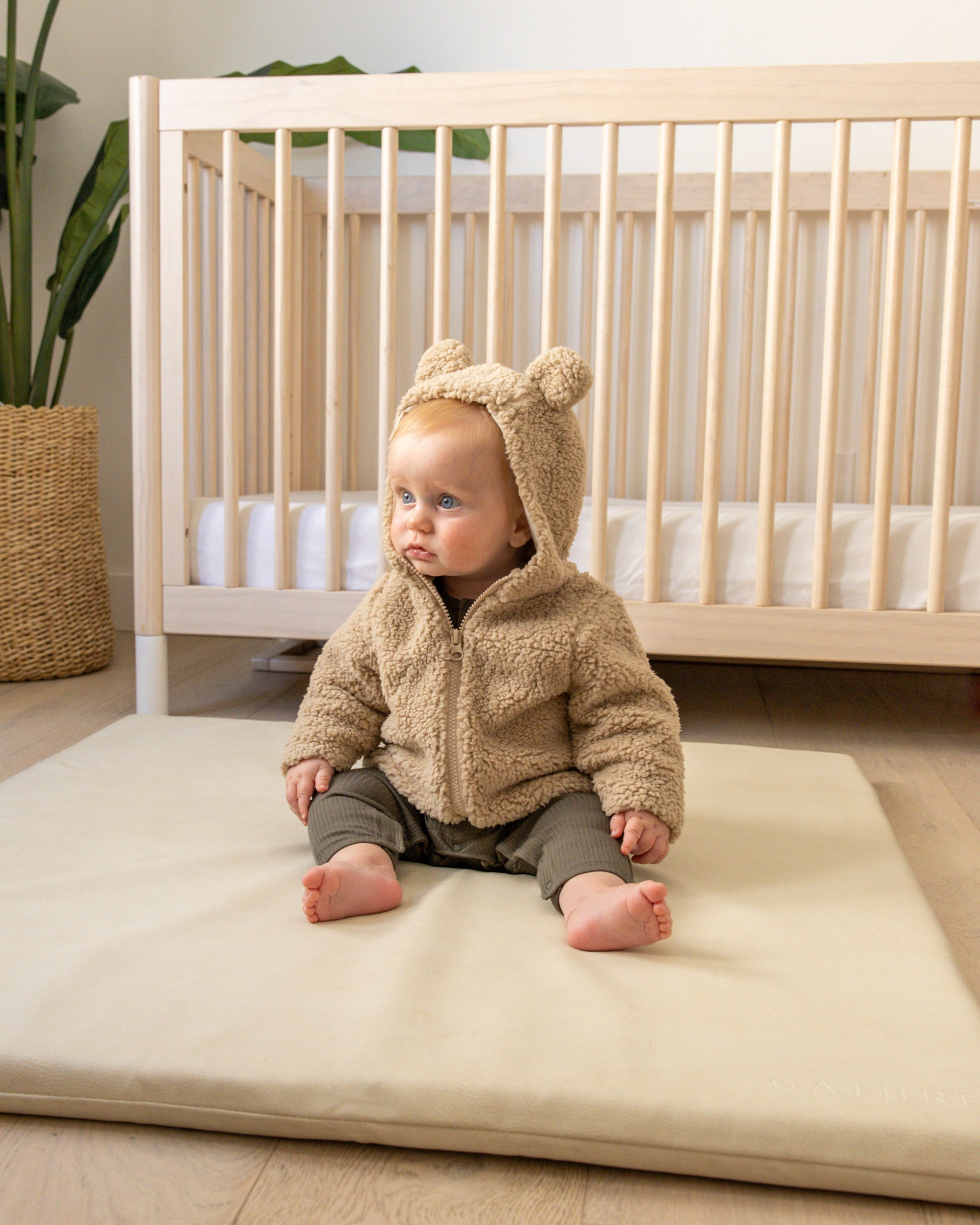 Bear Jacket || Sand - Rylee + Cru | Kids Clothes | Trendy Baby Clothes | Modern Infant Outfits |
