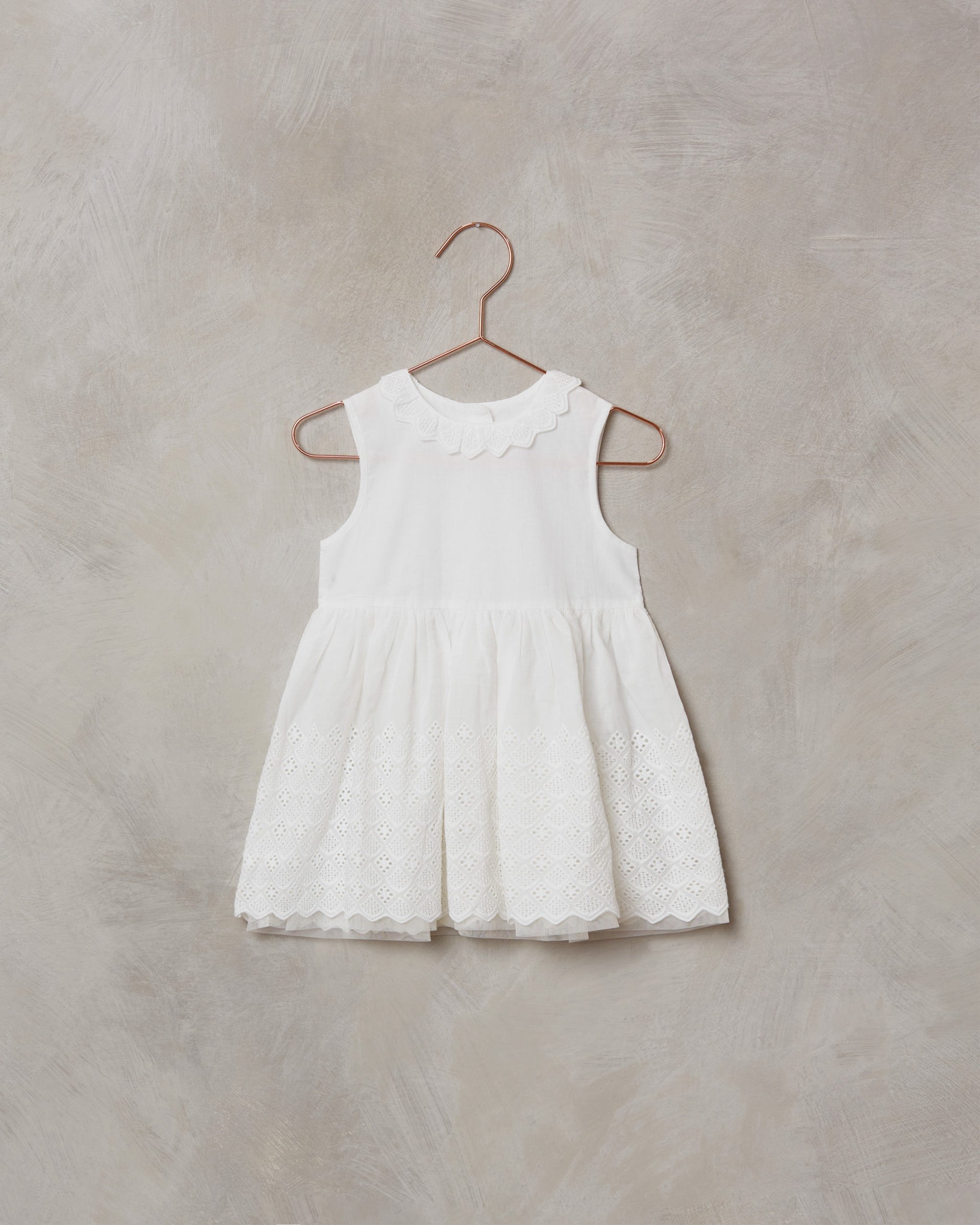 georgia dress | white