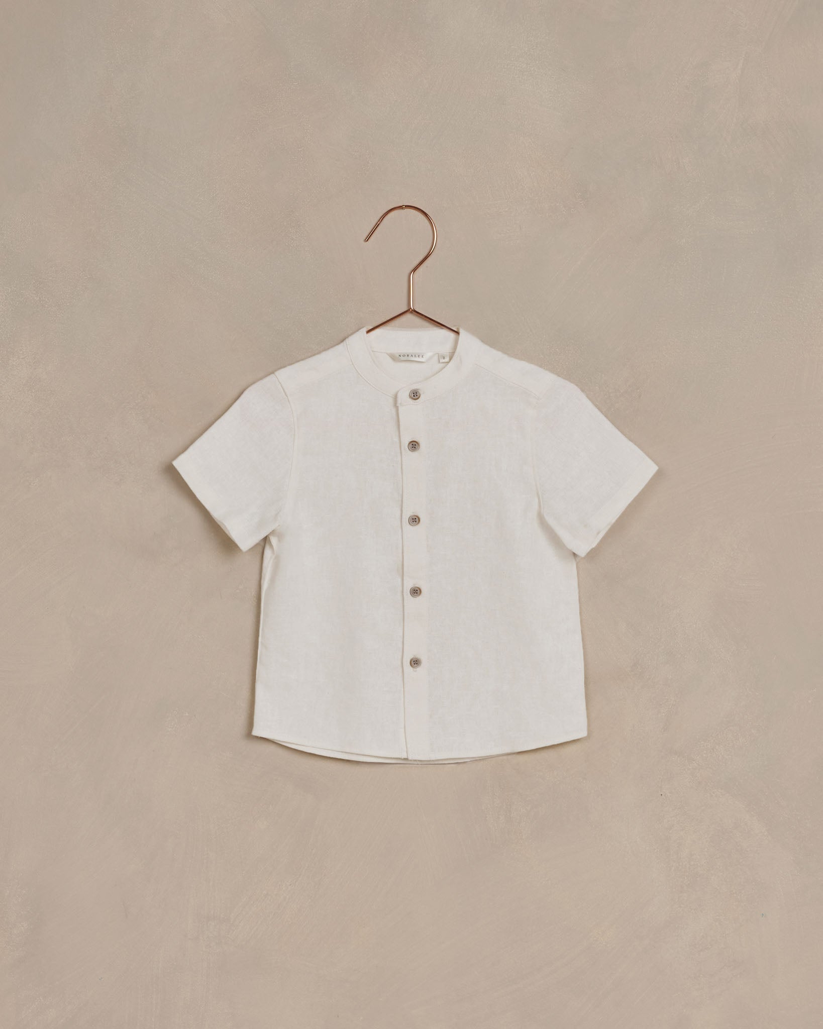 Archie Shirt || White - Rylee + Cru | Kids Clothes | Trendy Baby Clothes | Modern Infant Outfits |