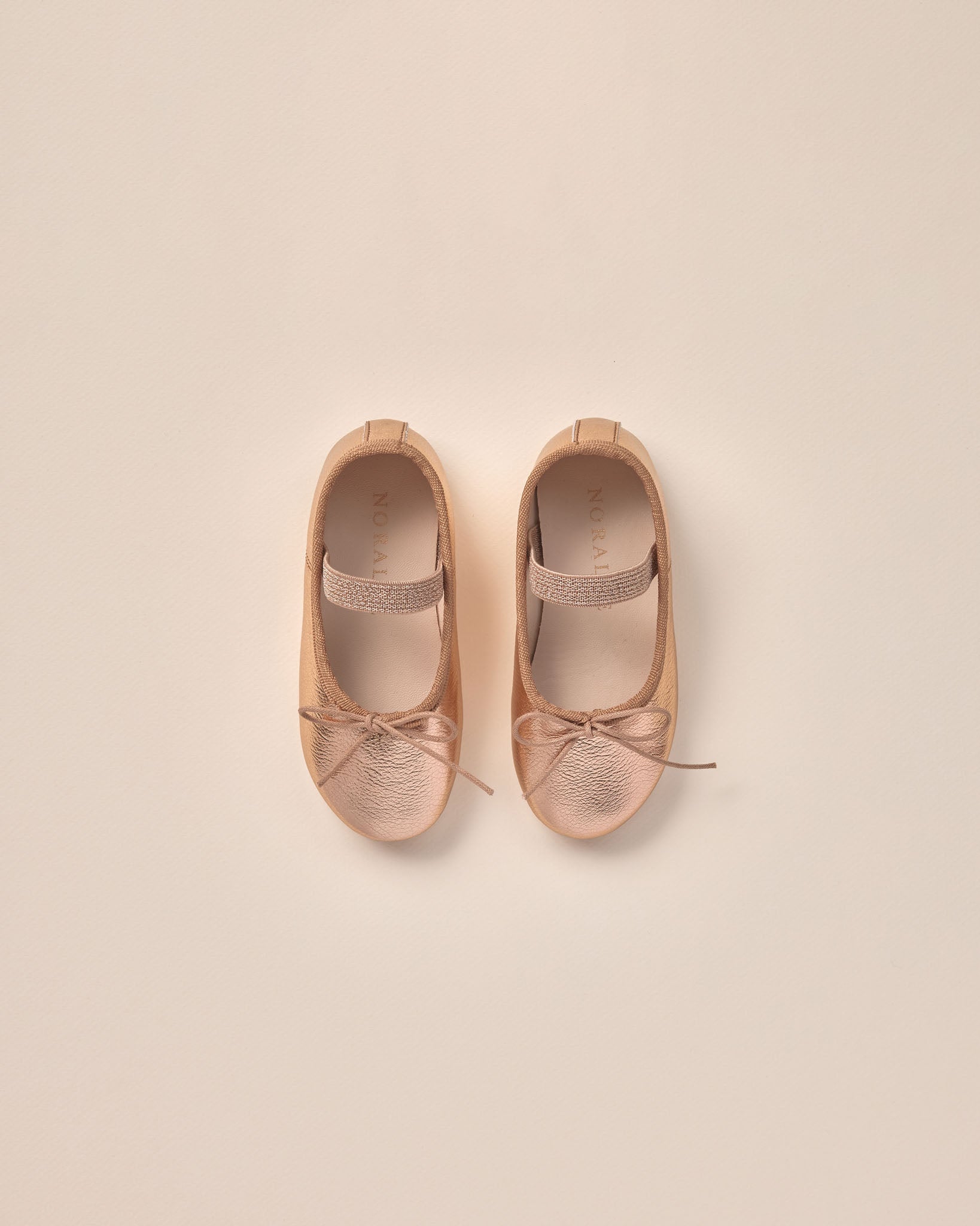 Ballet Flats || Rose Gold - Rylee + Cru | Kids Clothes | Trendy Baby Clothes | Modern Infant Outfits |