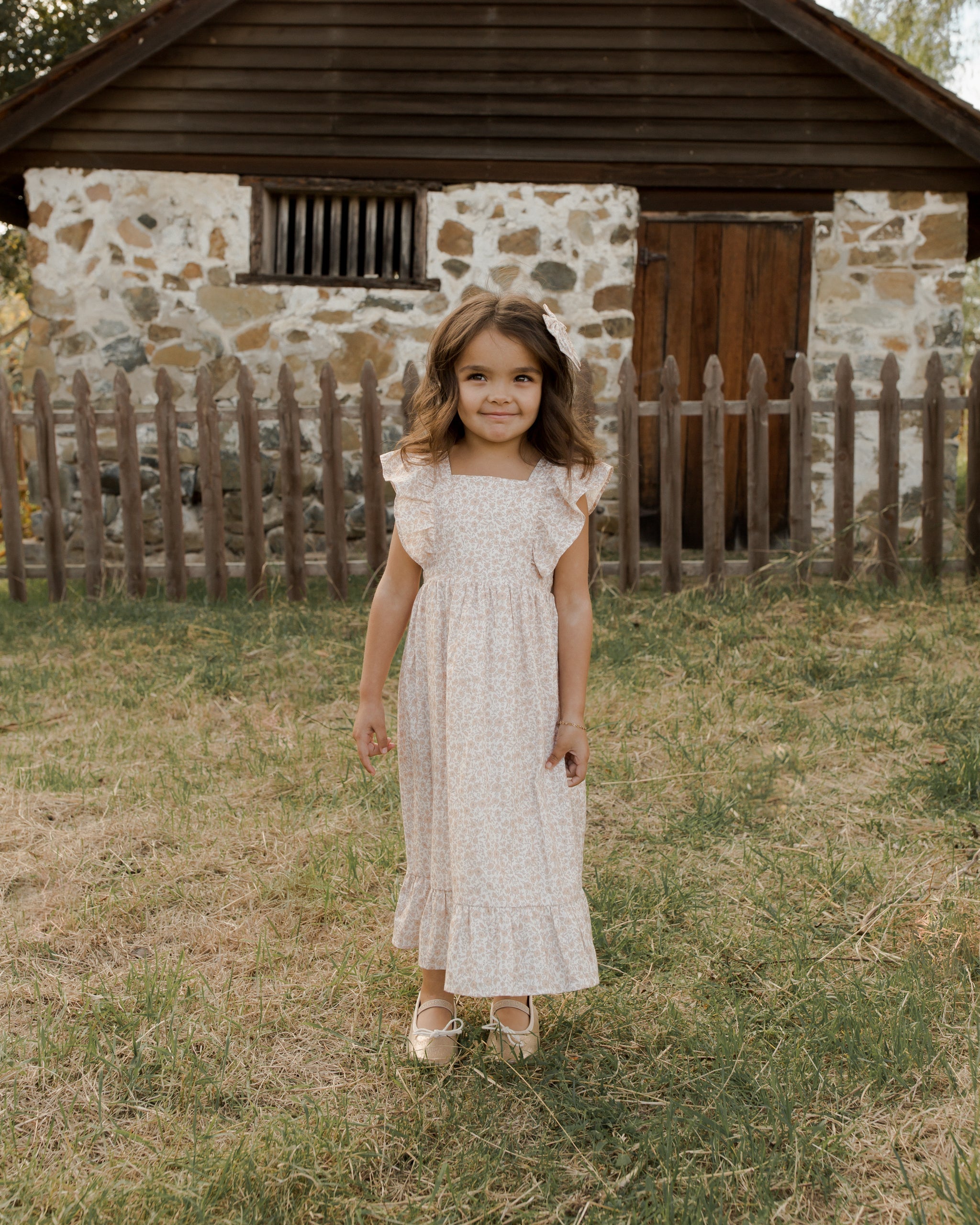 Lucy Dress || Midsummer Floral - Rylee + Cru | Kids Clothes | Trendy Baby Clothes | Modern Infant Outfits |