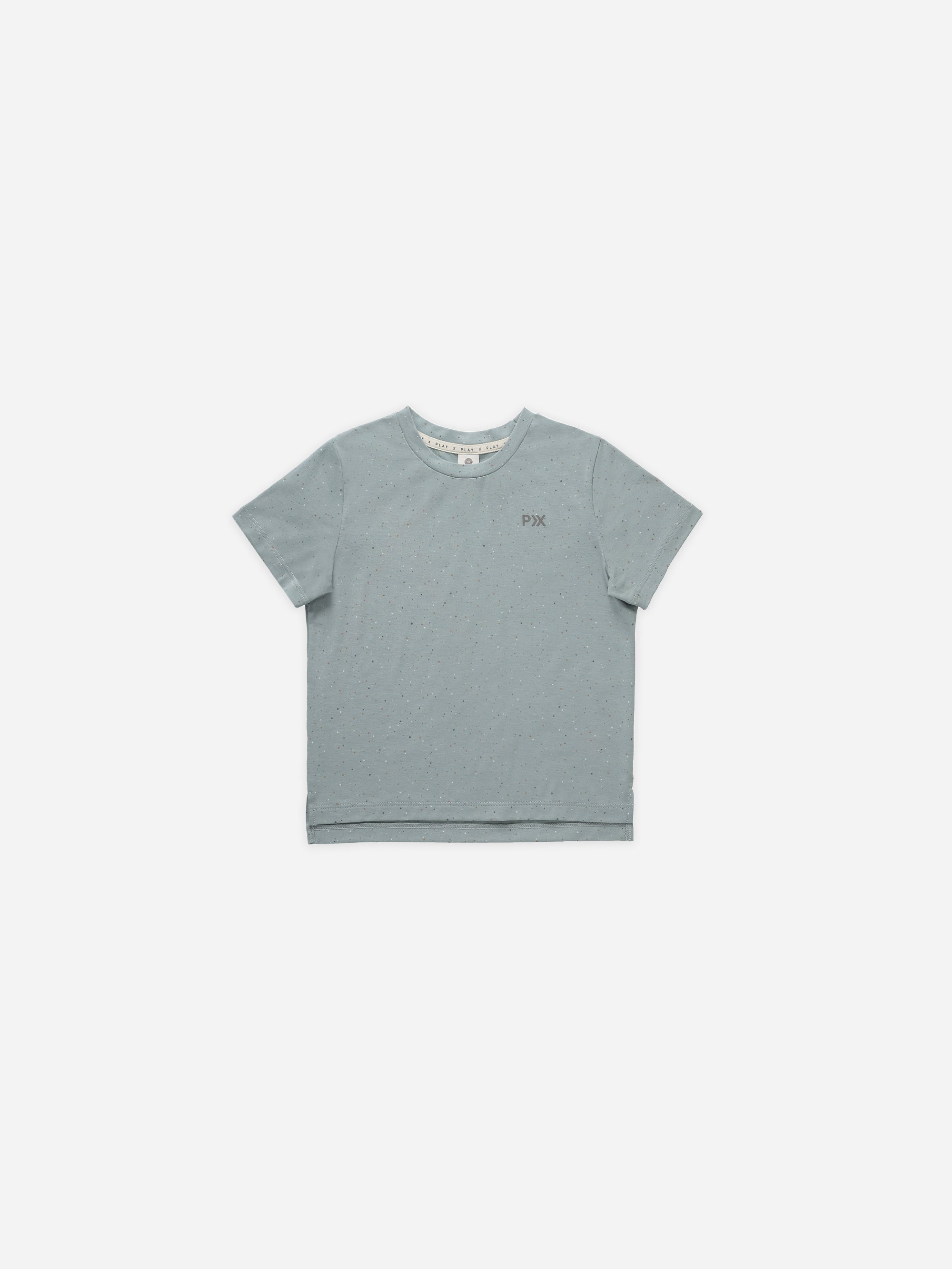 Cove Essential Tee || Blue Speckle