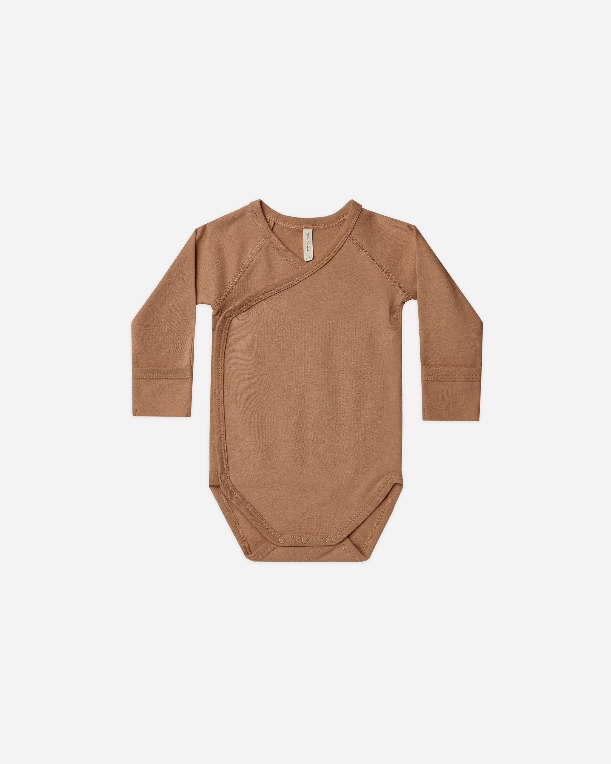 Side-Snap Bodysuit || Cinnamon - Rylee + Cru | Kids Clothes | Trendy Baby Clothes | Modern Infant Outfits |