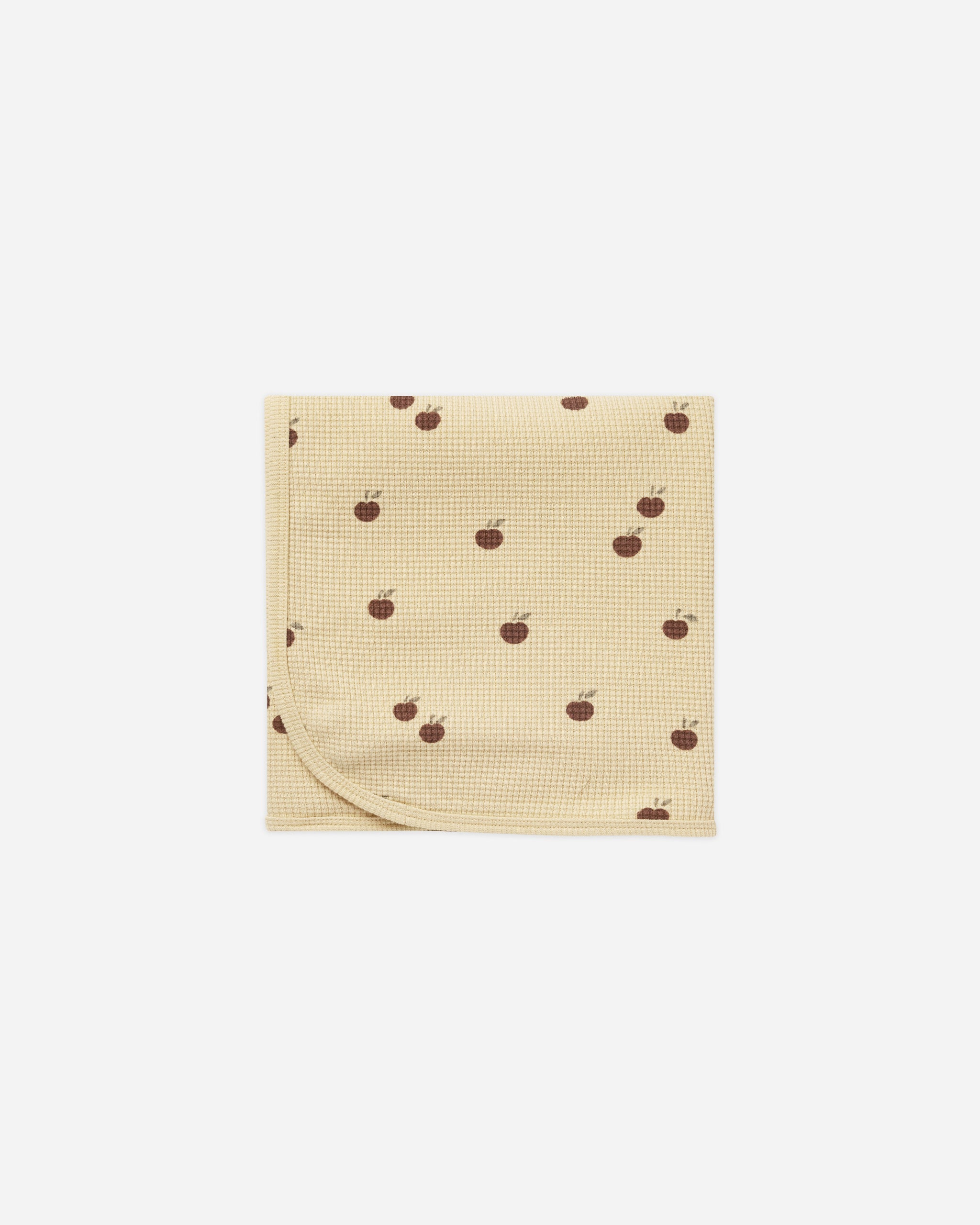 Waffle Baby Blanket || Apples - Rylee + Cru | Kids Clothes | Trendy Baby Clothes | Modern Infant Outfits |
