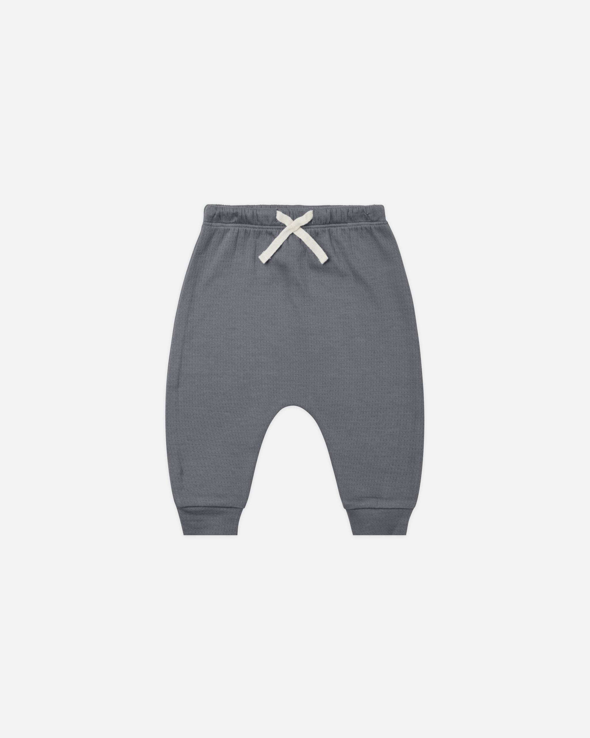 Pointelle Sweatpant || Navy - Rylee + Cru | Kids Clothes | Trendy Baby Clothes | Modern Infant Outfits |