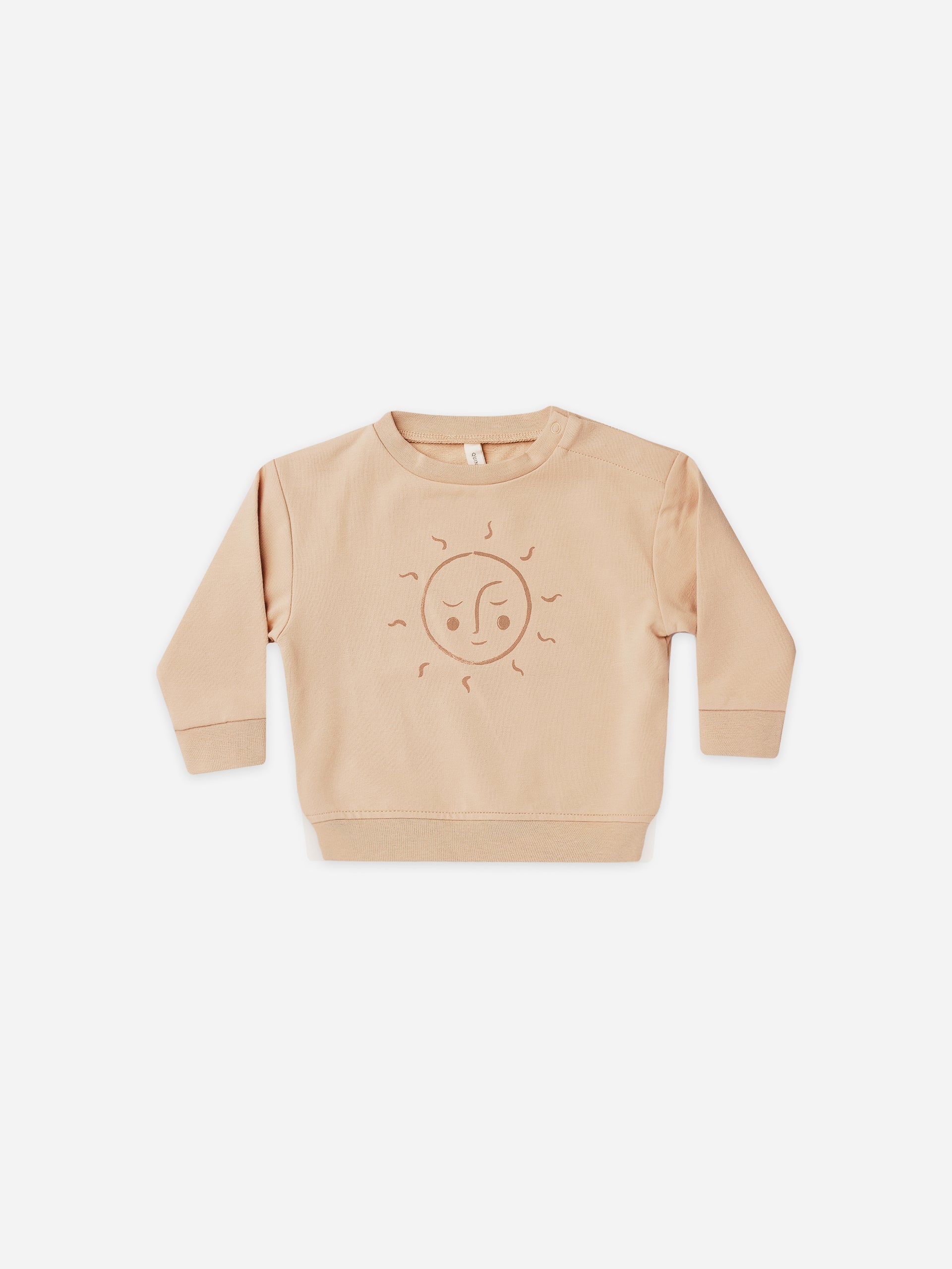 sweatshirt | sun - Quincy Mae | Baby Basics | Baby Clothing | Organic Baby Clothes | Modern Baby Boy Clothes |
