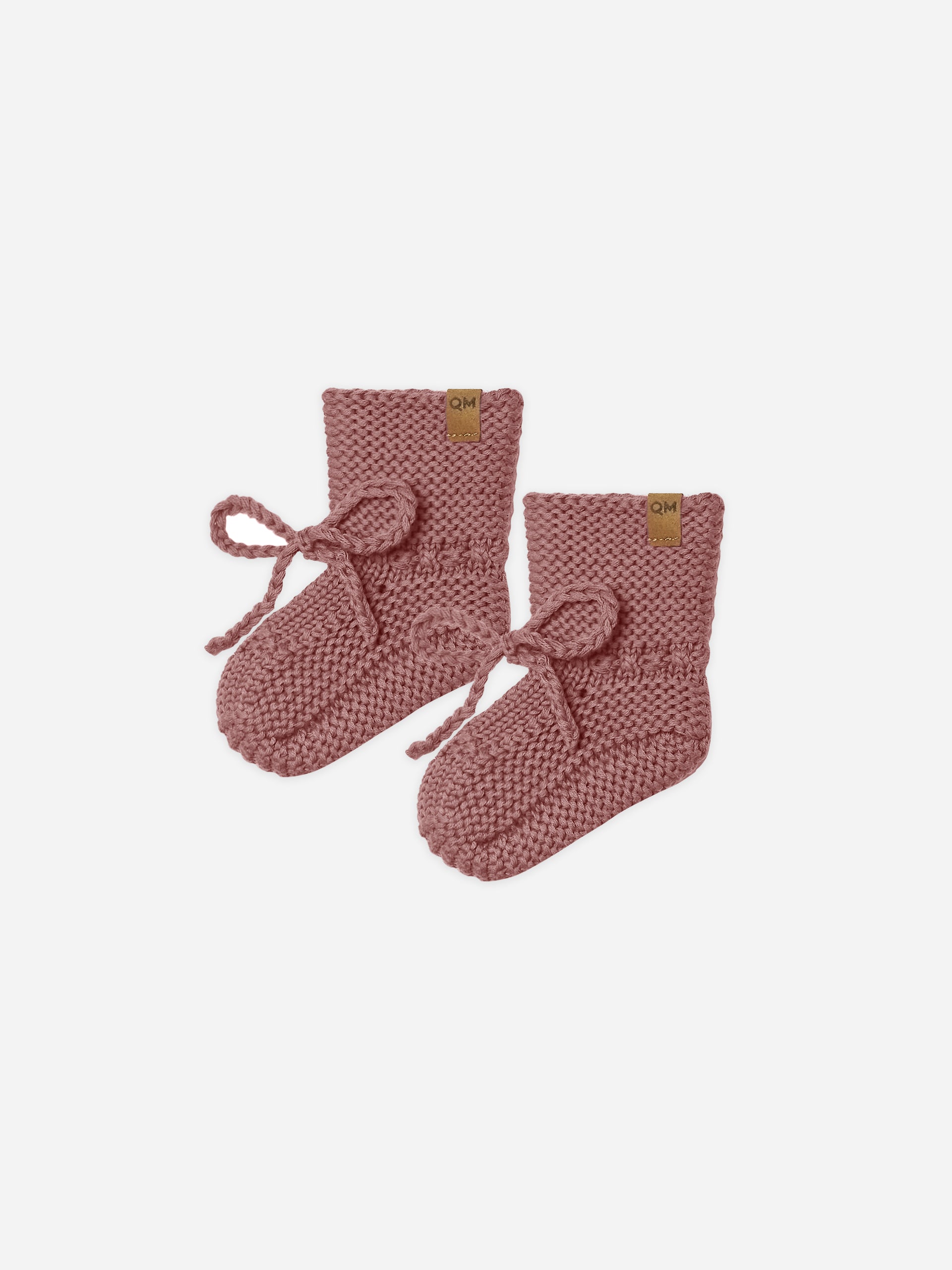 Knit Booties || Fig - Rylee + Cru | Kids Clothes | Trendy Baby Clothes | Modern Infant Outfits |