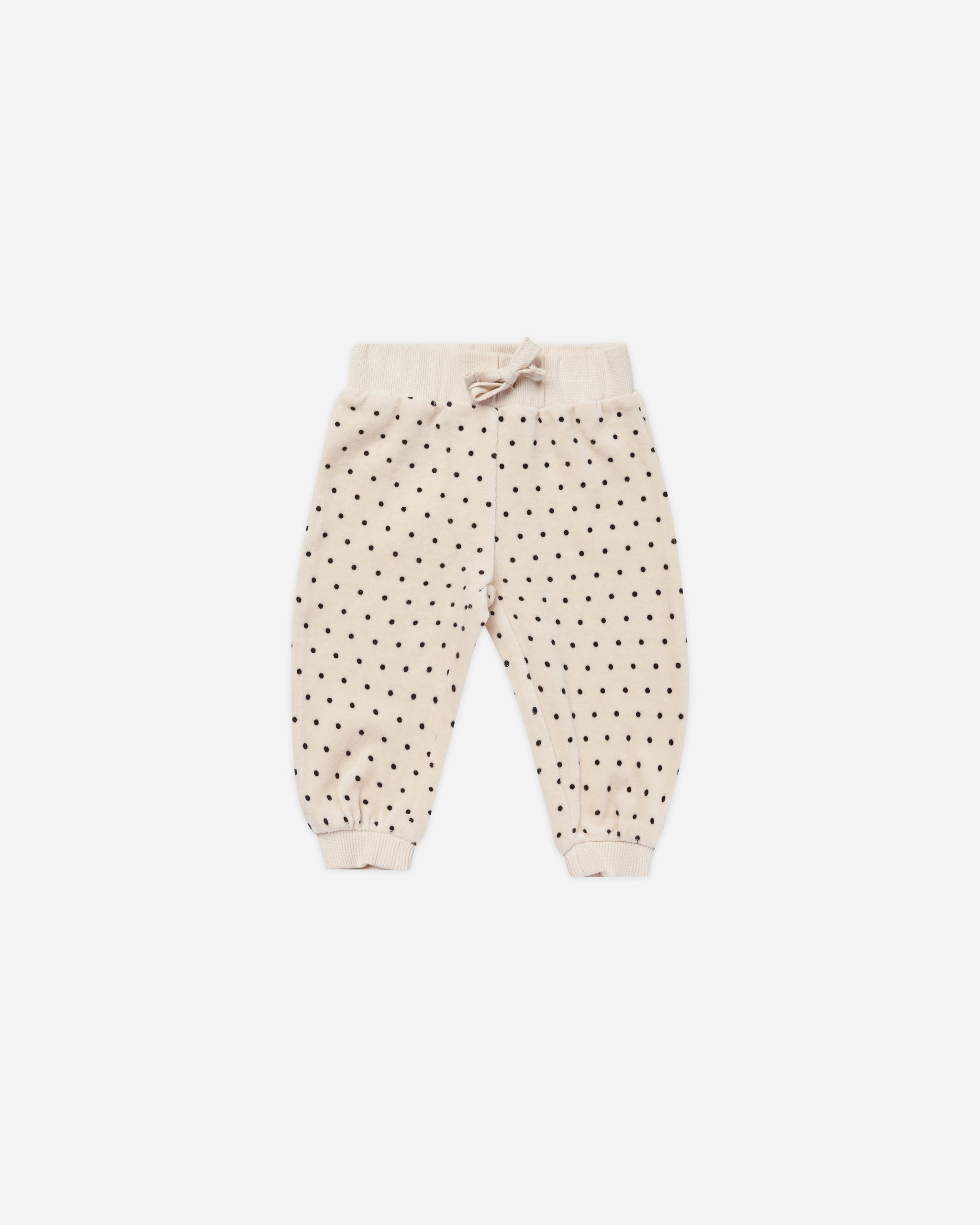 Velour Relaxed Sweatpant || Polka Dot - Rylee + Cru | Kids Clothes | Trendy Baby Clothes | Modern Infant Outfits |