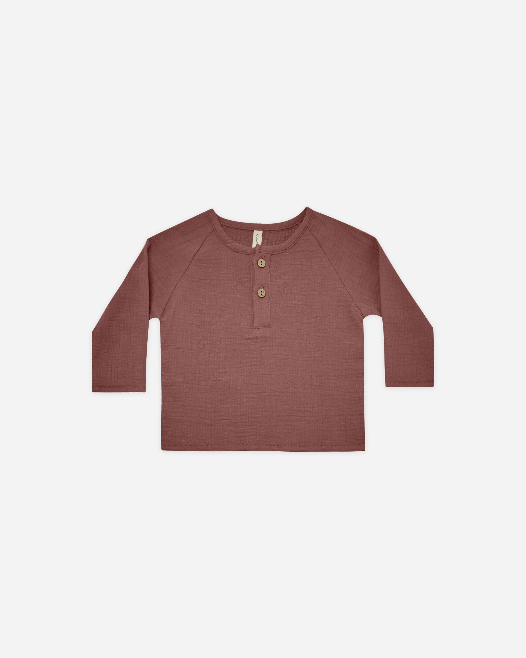 Zion Shirt || Plum - Rylee + Cru | Kids Clothes | Trendy Baby Clothes | Modern Infant Outfits |