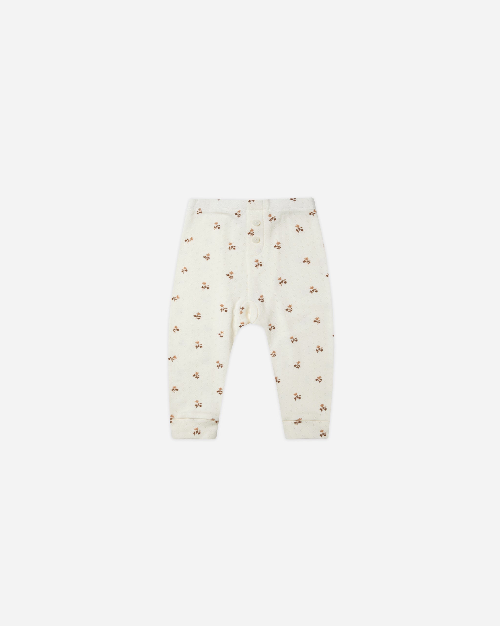 Pointelle Legging || Rose Fleur - Rylee + Cru | Kids Clothes | Trendy Baby Clothes | Modern Infant Outfits |